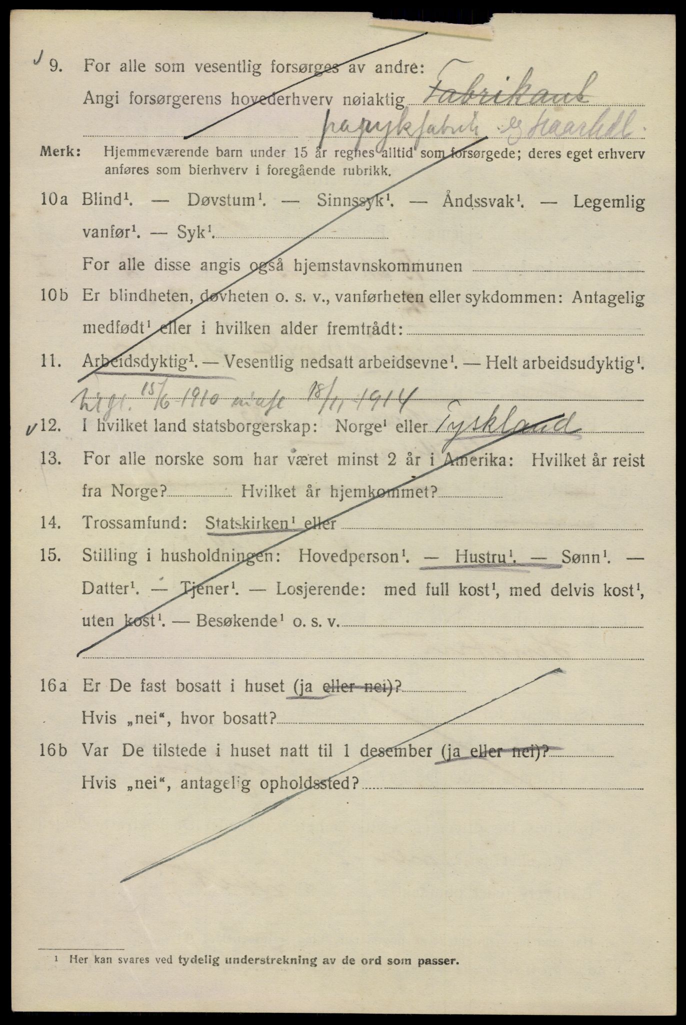 SAO, 1920 census for Kristiania, 1920, p. 150228