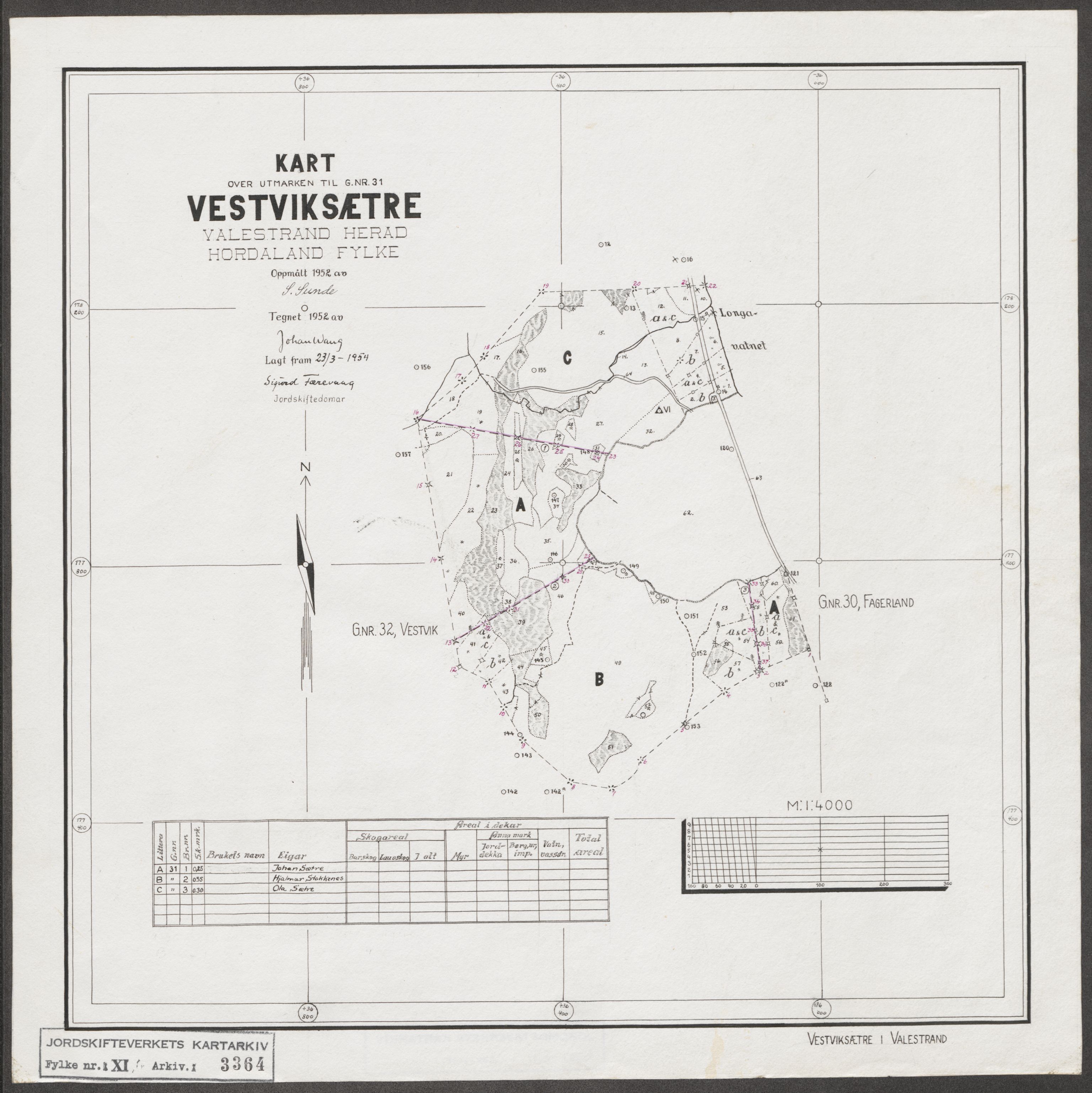 Jordskifteverkets kartarkiv, RA/S-3929/T, 1859-1988, p. 3837