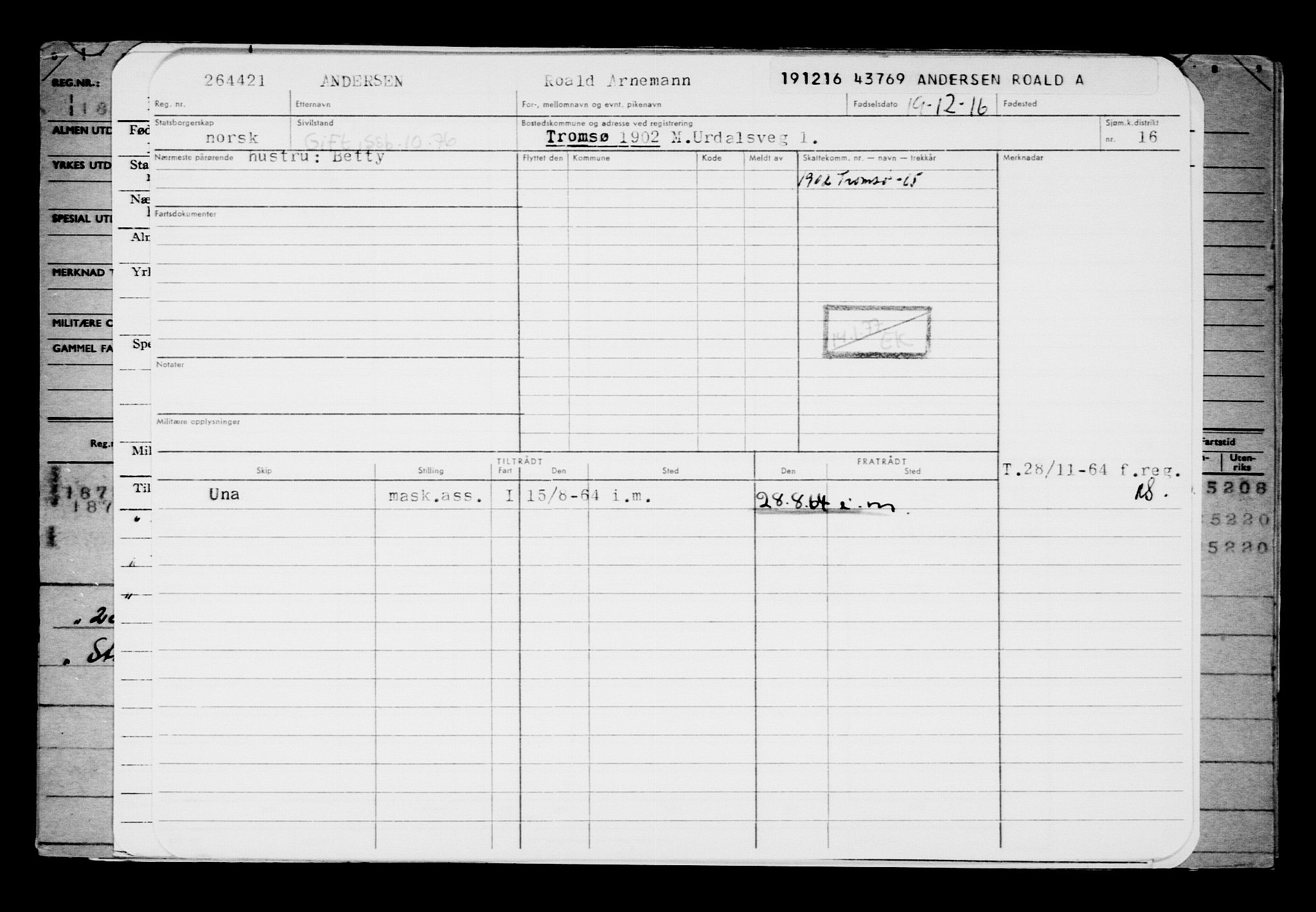 Direktoratet for sjømenn, AV/RA-S-3545/G/Gb/L0144: Hovedkort, 1916, p. 527