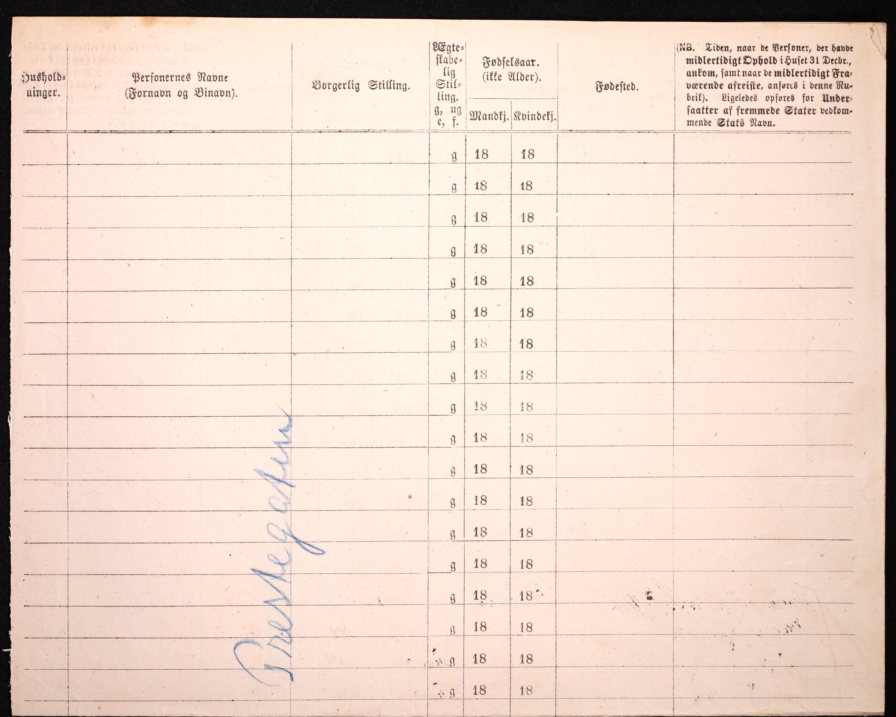 RA, 1870 census for 0301 Kristiania, 1870, p. 2785