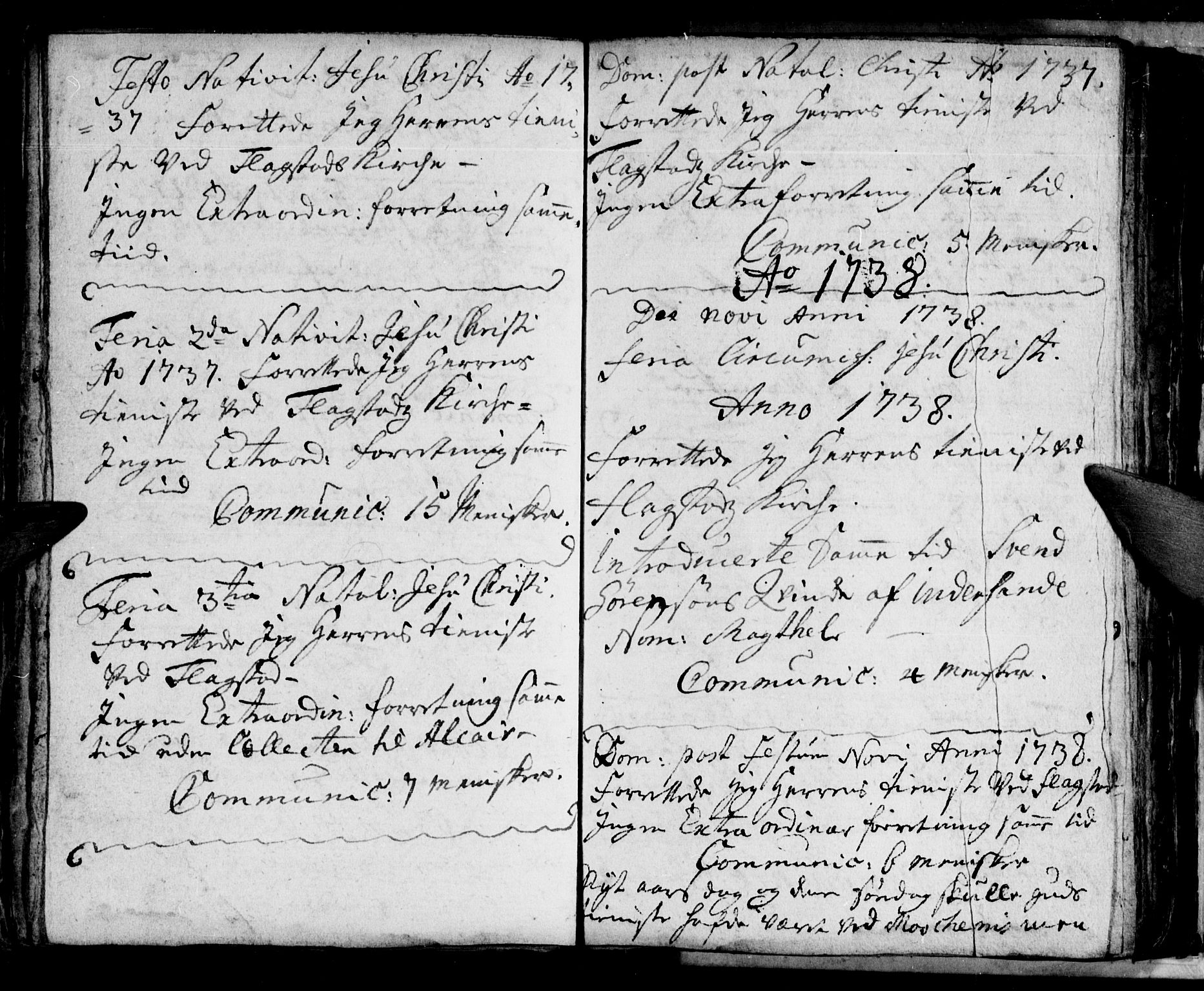 Ministerialprotokoller, klokkerbøker og fødselsregistre - Nordland, SAT/A-1459/881/L1162: Curate's parish register no. 881B01, 1704-1748