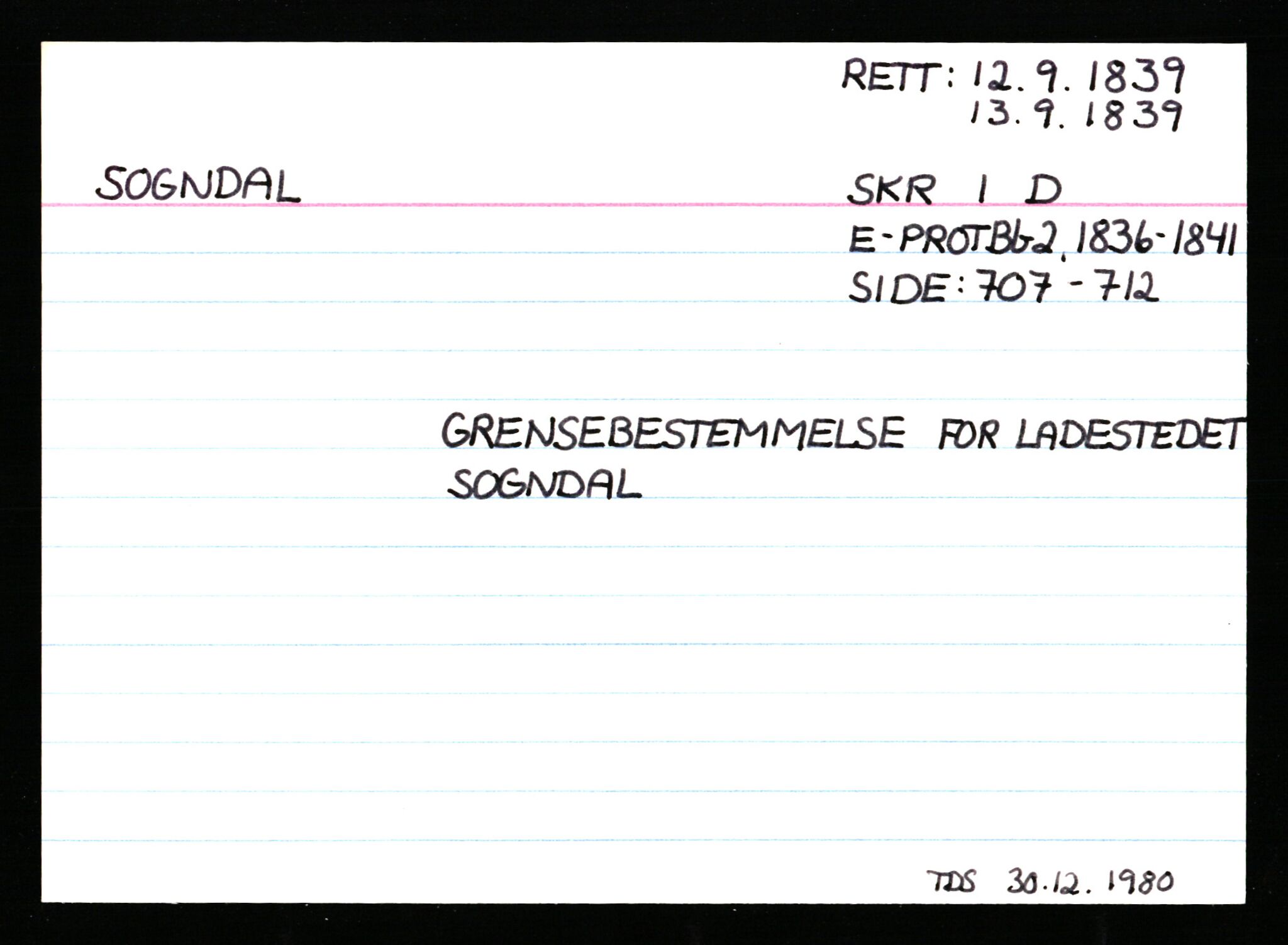 Statsarkivet i Stavanger, AV/SAST-A-101971/03/Y/Ym/L0053: Åstedskort sortert etter gårdsnavn: Skudeneshavn - Solbjør, 1600-1950, p. 536