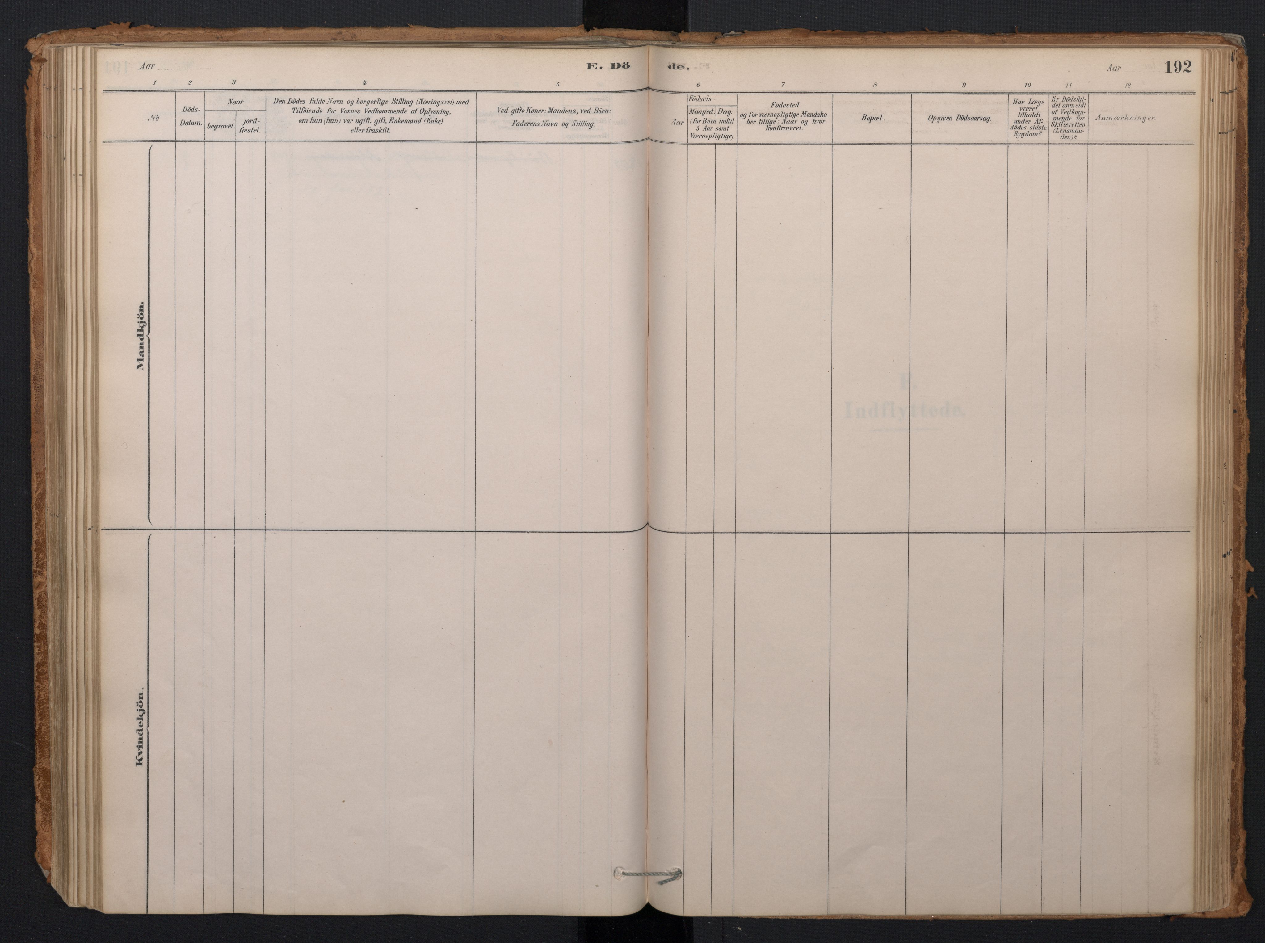 Ministerialprotokoller, klokkerbøker og fødselsregistre - Nordland, AV/SAT-A-1459/897/L1399: Parish register (official) no. 897A06, 1881-1896, p. 192