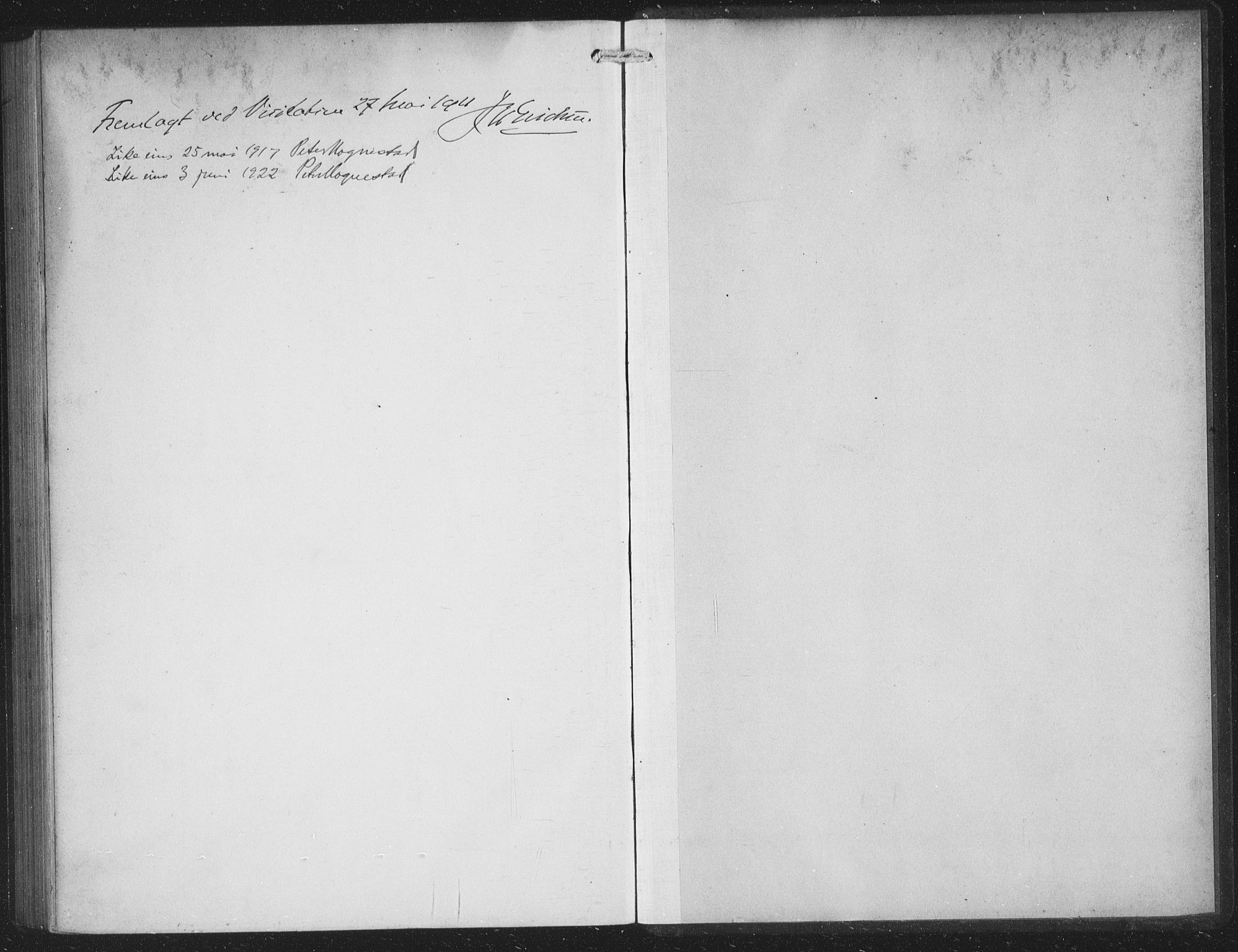 Voss sokneprestembete, SAB/A-79001/H/Hab: Parish register (copy) no. C 3, 1909-1920