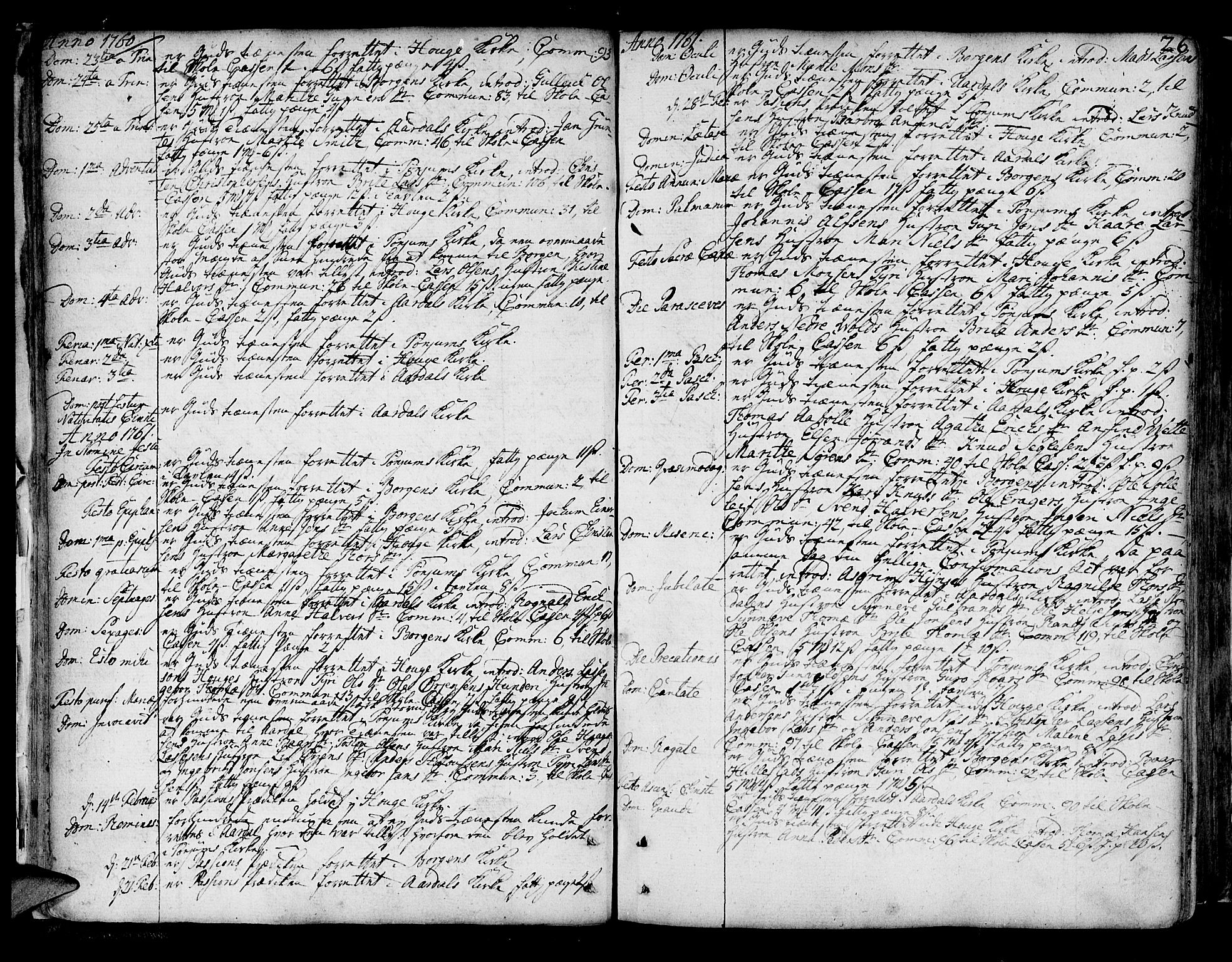 Lærdal sokneprestembete, SAB/A-81201: Parish register (official) no. A 2, 1752-1782, p. 26