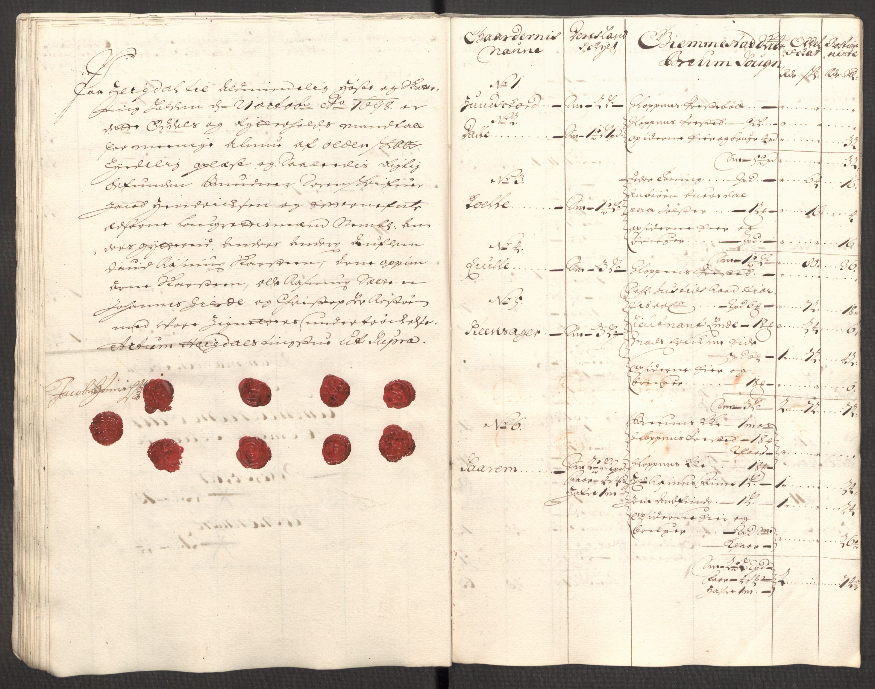 Rentekammeret inntil 1814, Reviderte regnskaper, Fogderegnskap, AV/RA-EA-4092/R53/L3423: Fogderegnskap Sunn- og Nordfjord, 1697-1698, p. 304