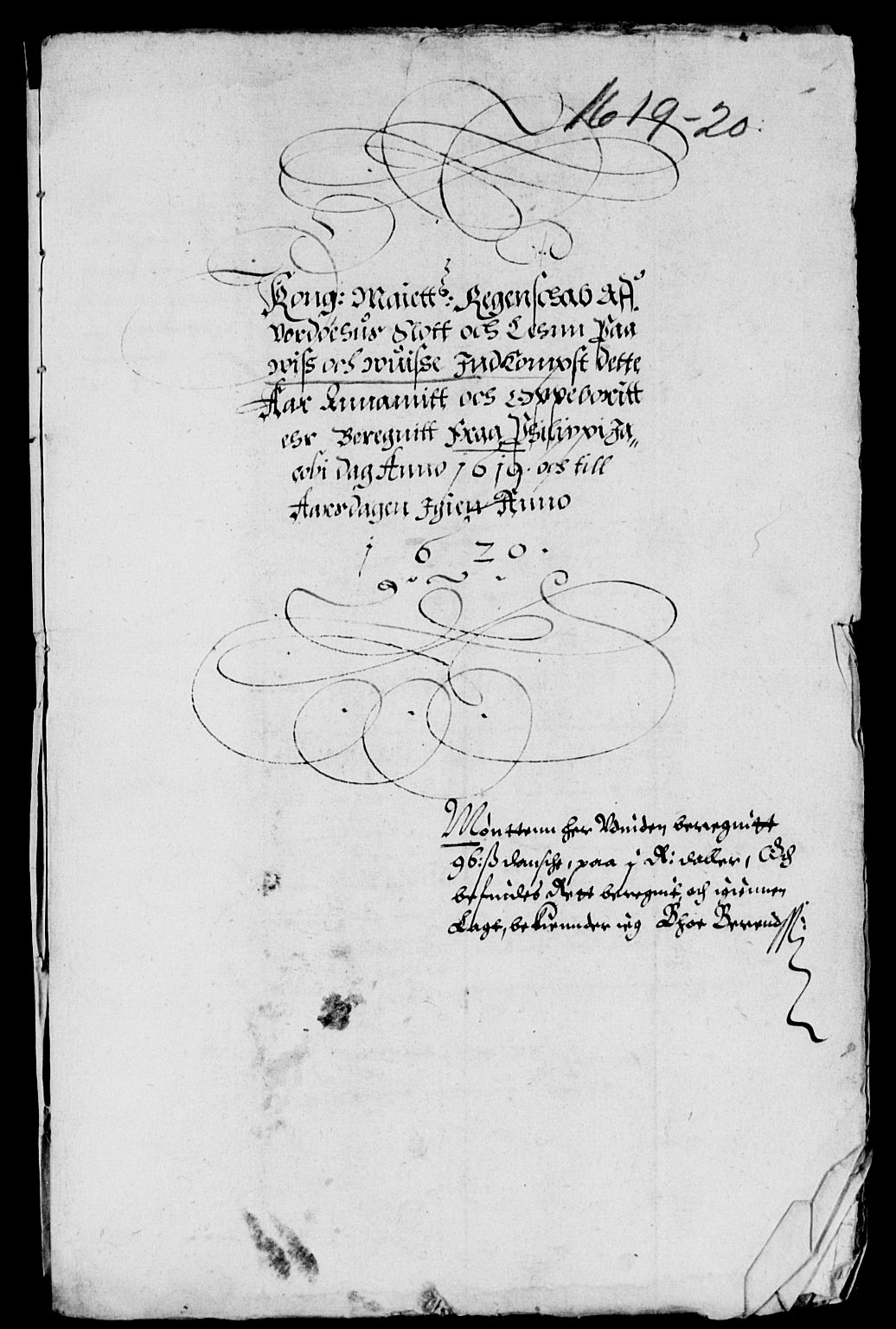 Rentekammeret inntil 1814, Reviderte regnskaper, Lensregnskaper, AV/RA-EA-5023/R/Rb/Rbæ/L0003: Vardøhus len, 1608-1623