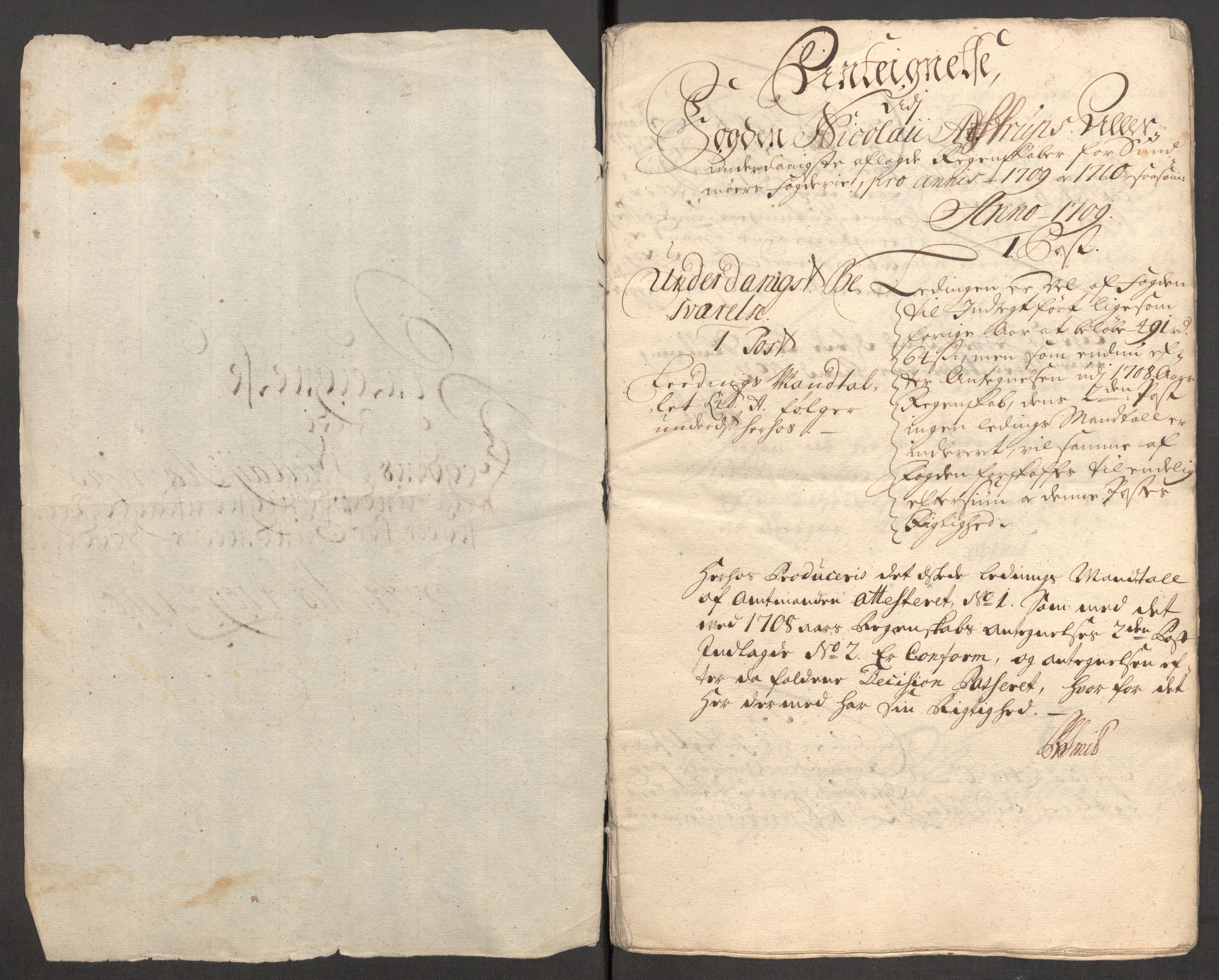 Rentekammeret inntil 1814, Reviderte regnskaper, Fogderegnskap, RA/EA-4092/R54/L3563: Fogderegnskap Sunnmøre, 1710, p. 154