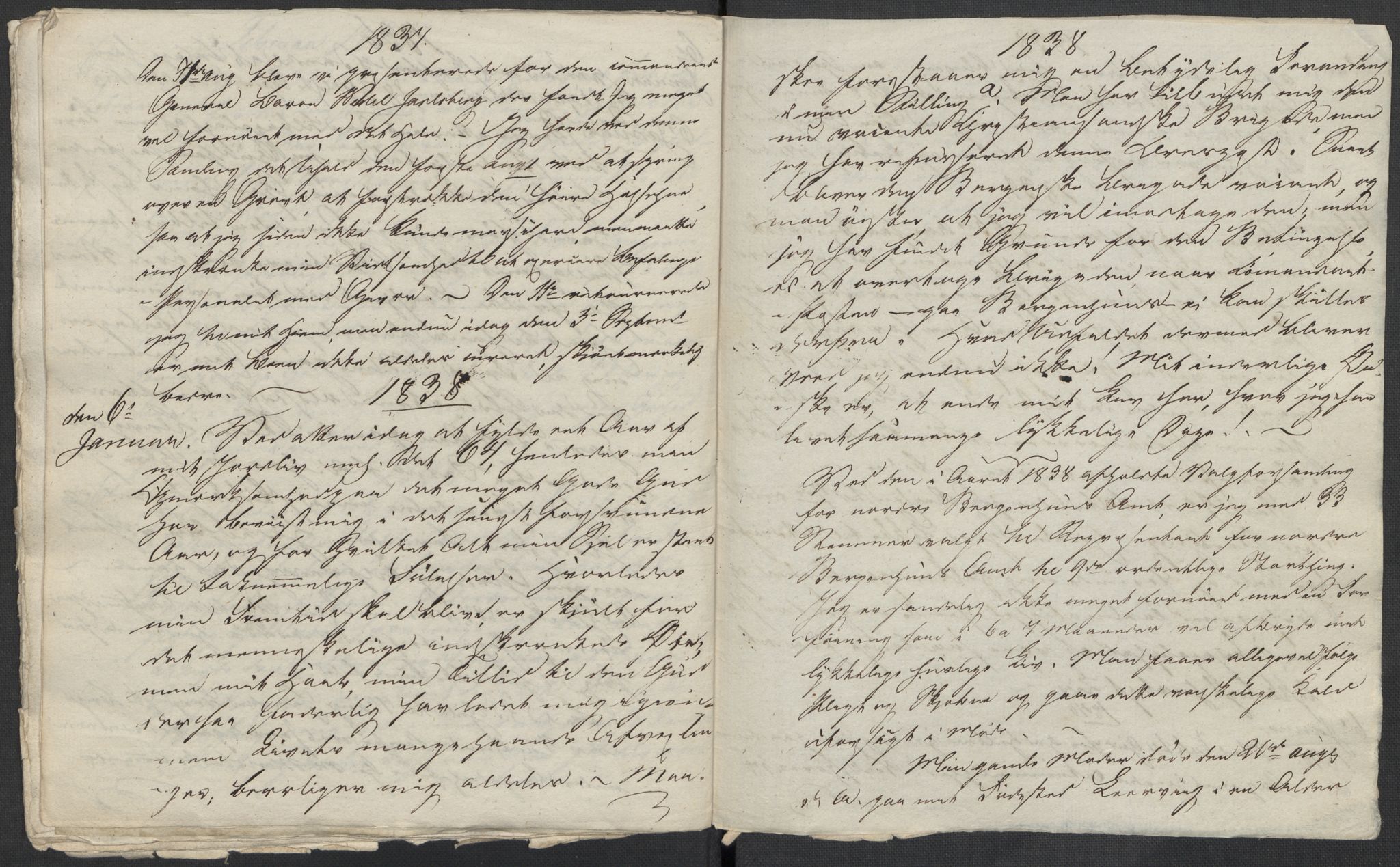 Holck, Meidell, Hartvig, AV/RA-PA-0204/F/L0001: (Kassett) Dagbøker ført av Ole Elias v.Holck, 1798-1842, p. 444