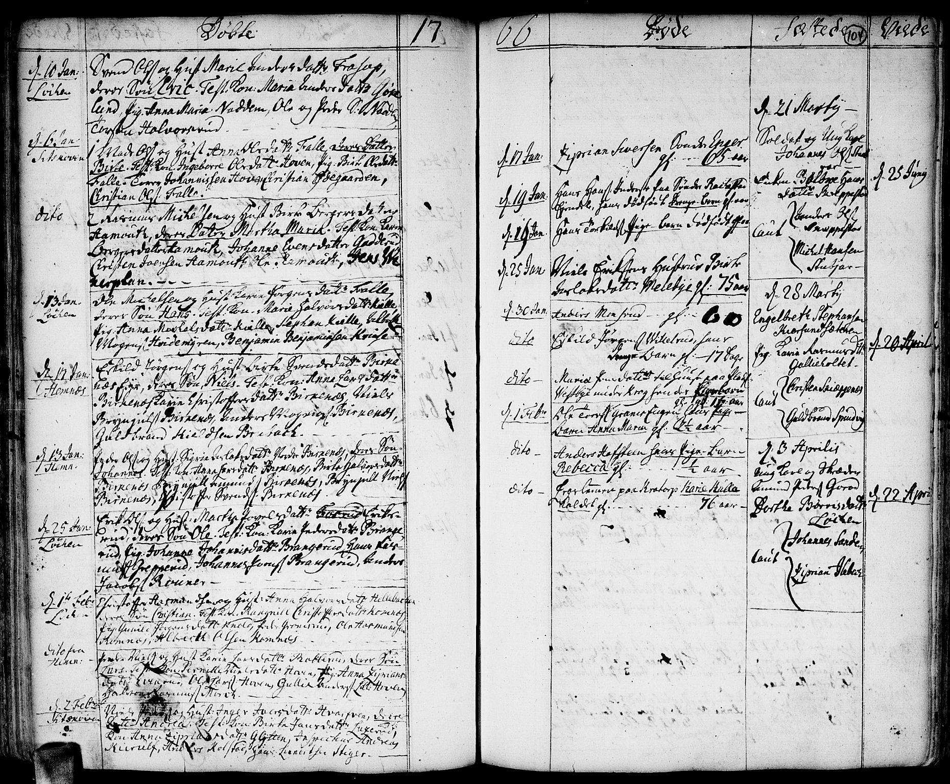 Høland prestekontor Kirkebøker, AV/SAO-A-10346a/F/Fa/L0004: Parish register (official) no. I 4, 1757-1780, p. 104