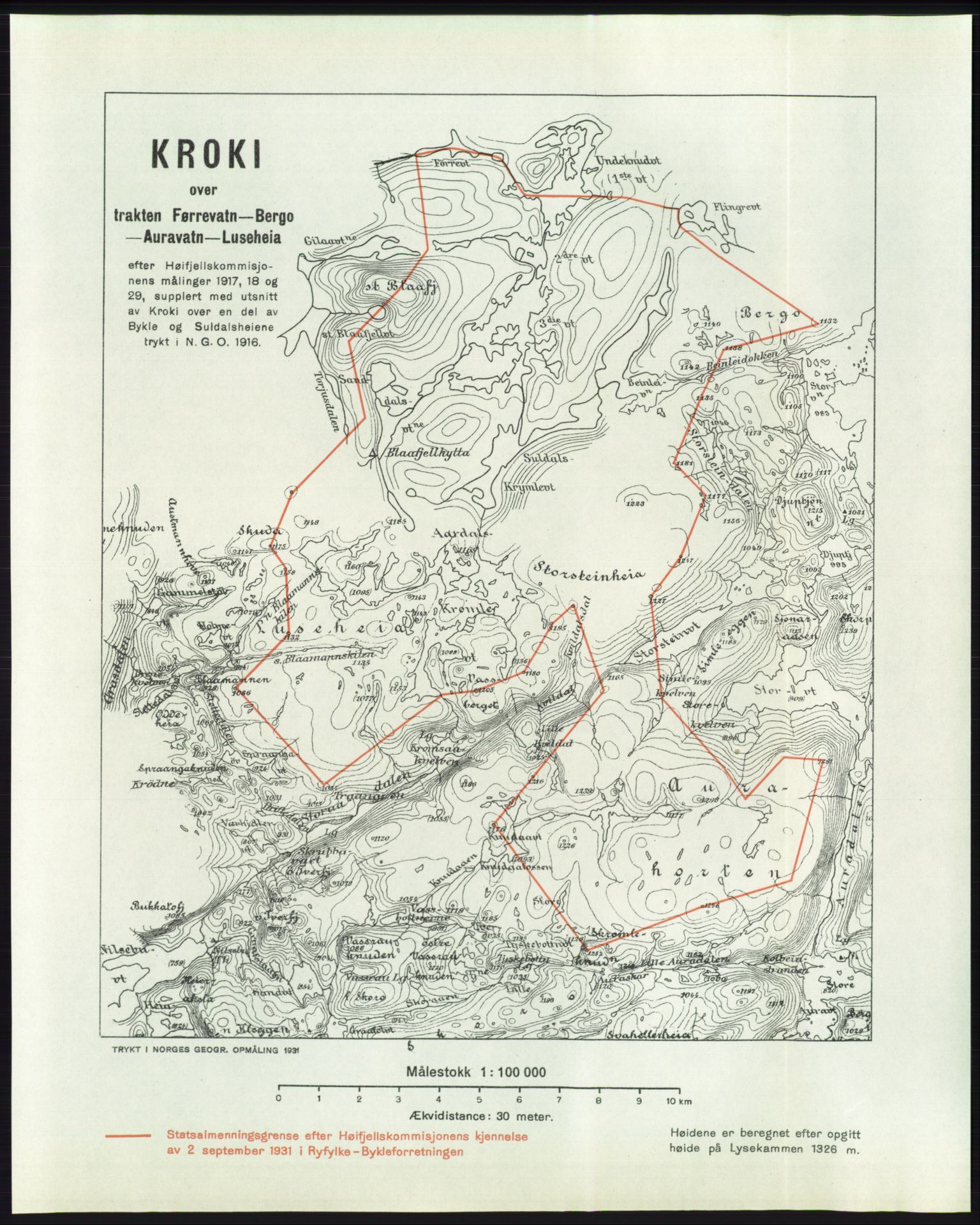 Høyfjellskommisjonen, AV/RA-S-1546/X/Xa/L0001: Nr. 1-33, 1909-1953, p. 1515