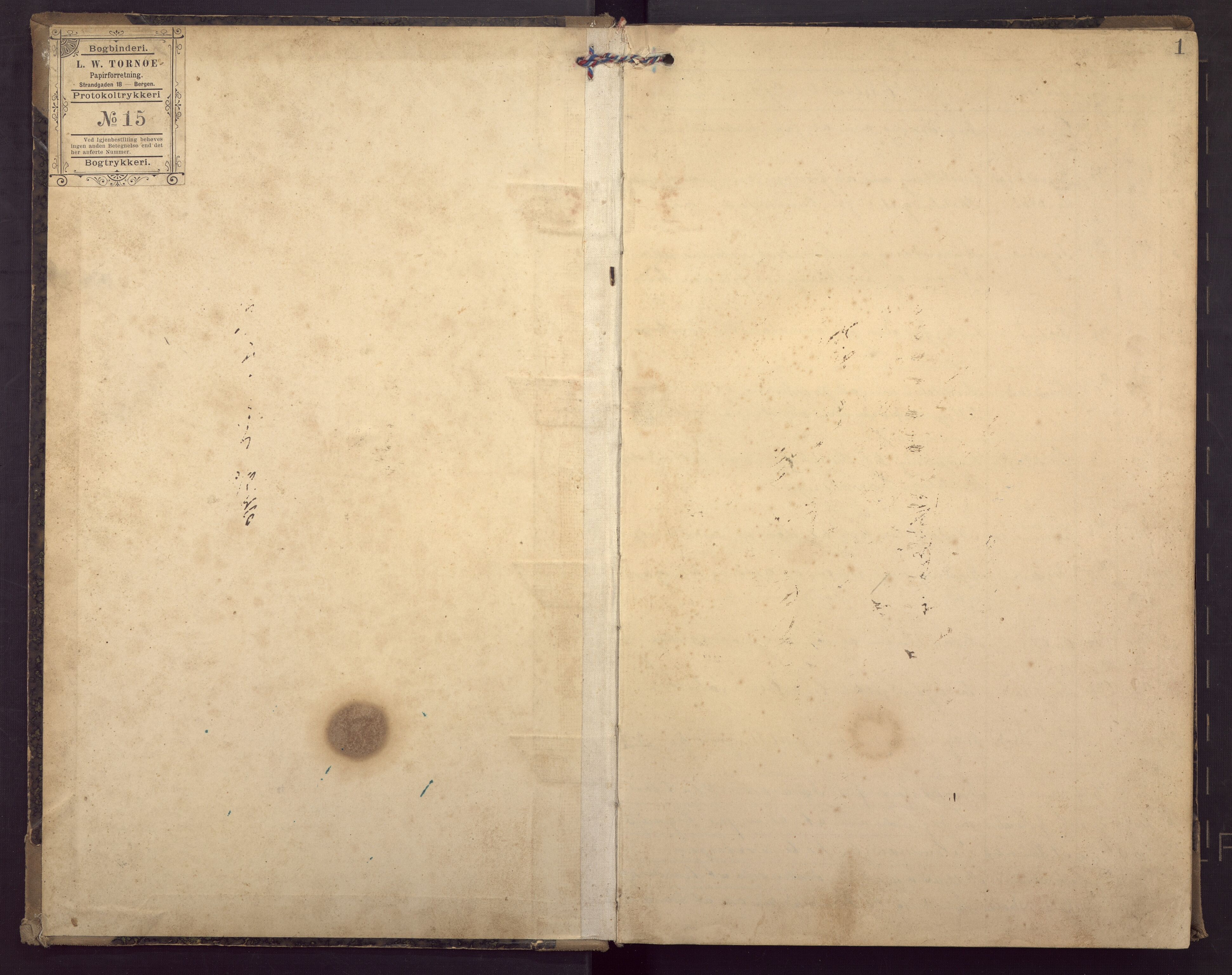 Haus/Arna kommune. Formannskapet, BBA/A-0057/C/Ca/L0003: Journal, 1899-1915