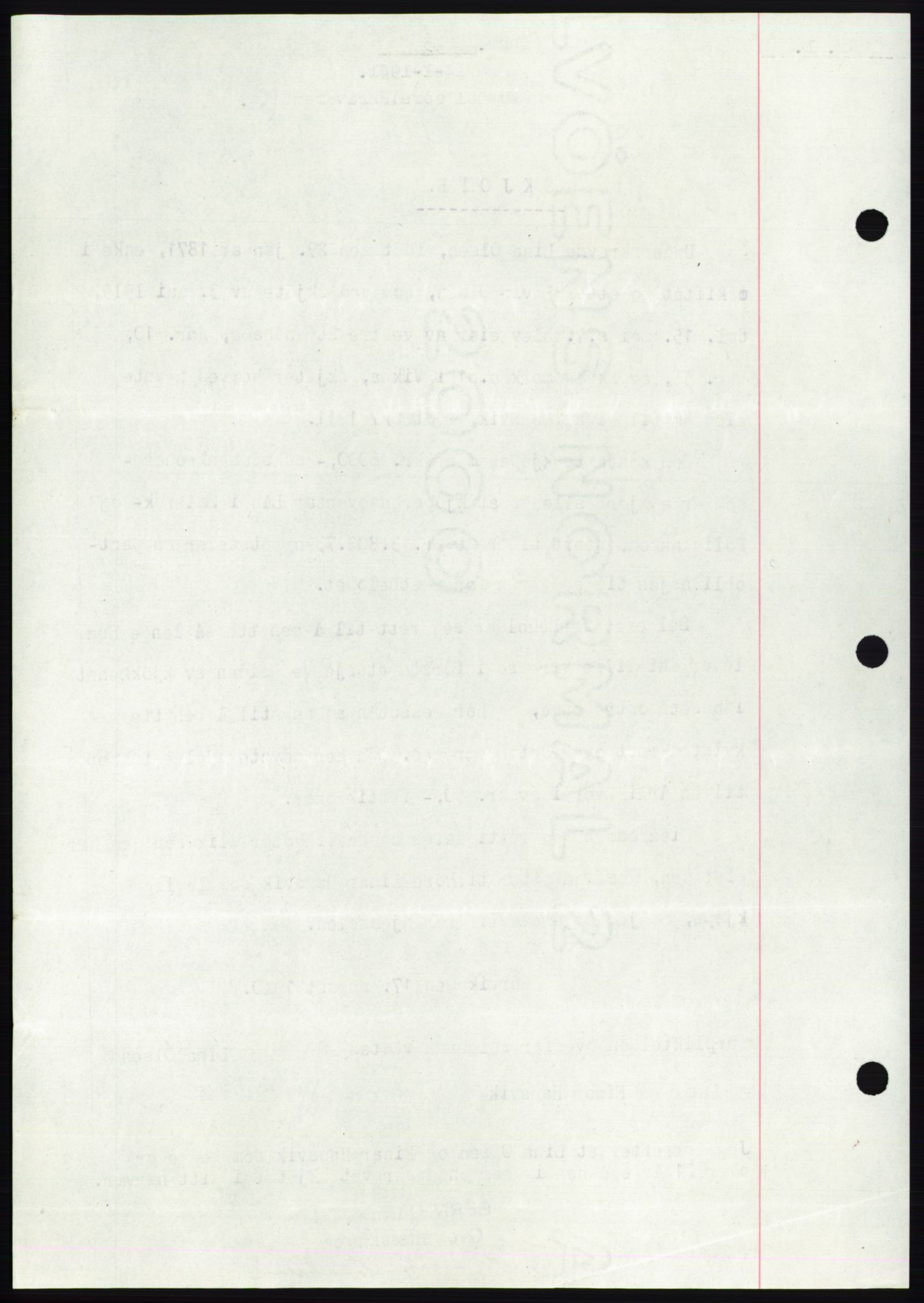 Namdal sorenskriveri, SAT/A-4133/1/2/2C: Mortgage book no. -, 1940-1941, Deed date: 14.01.1941