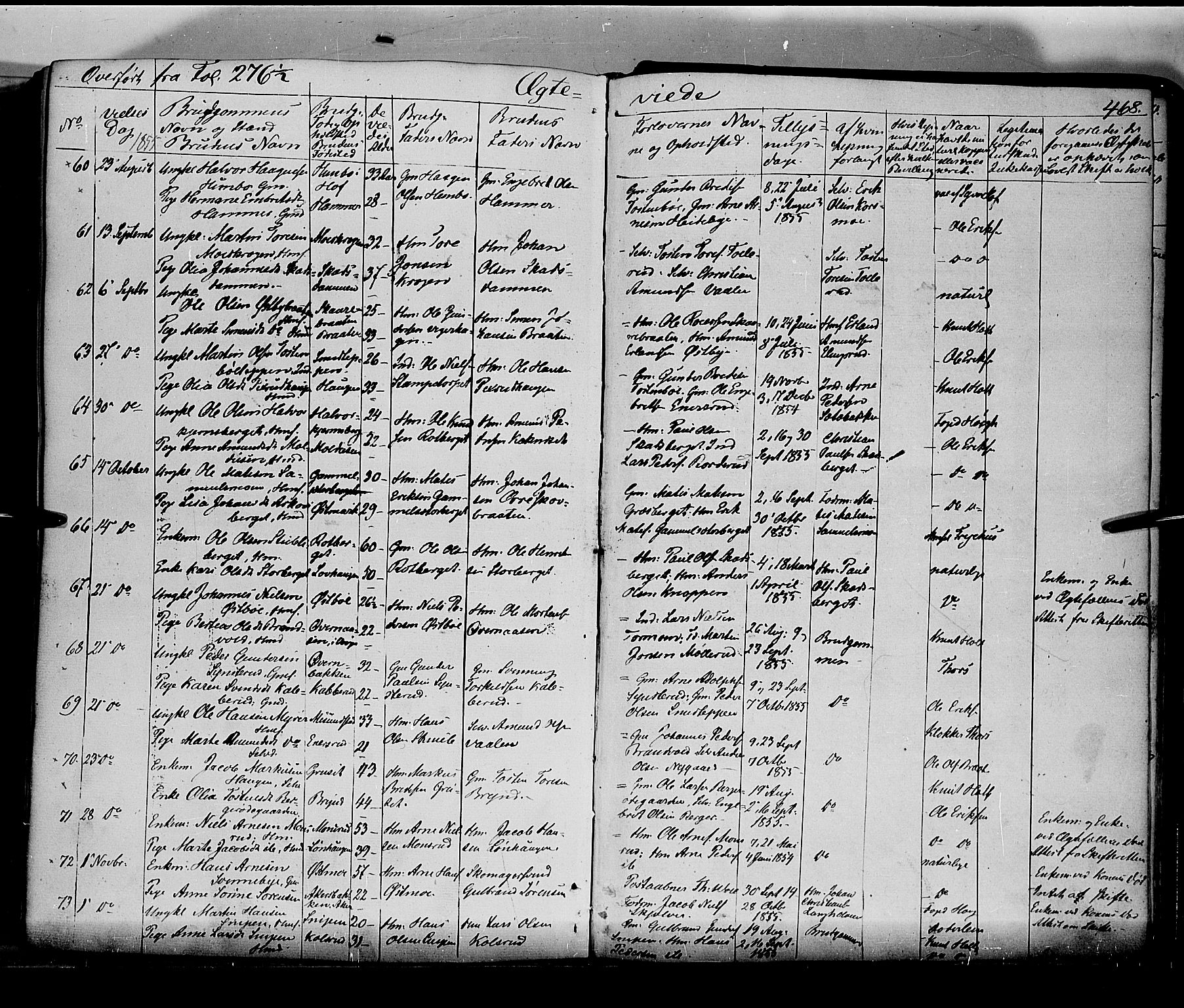 Grue prestekontor, AV/SAH-PREST-036/H/Ha/Haa/L0008: Parish register (official) no. 8, 1847-1858, p. 468