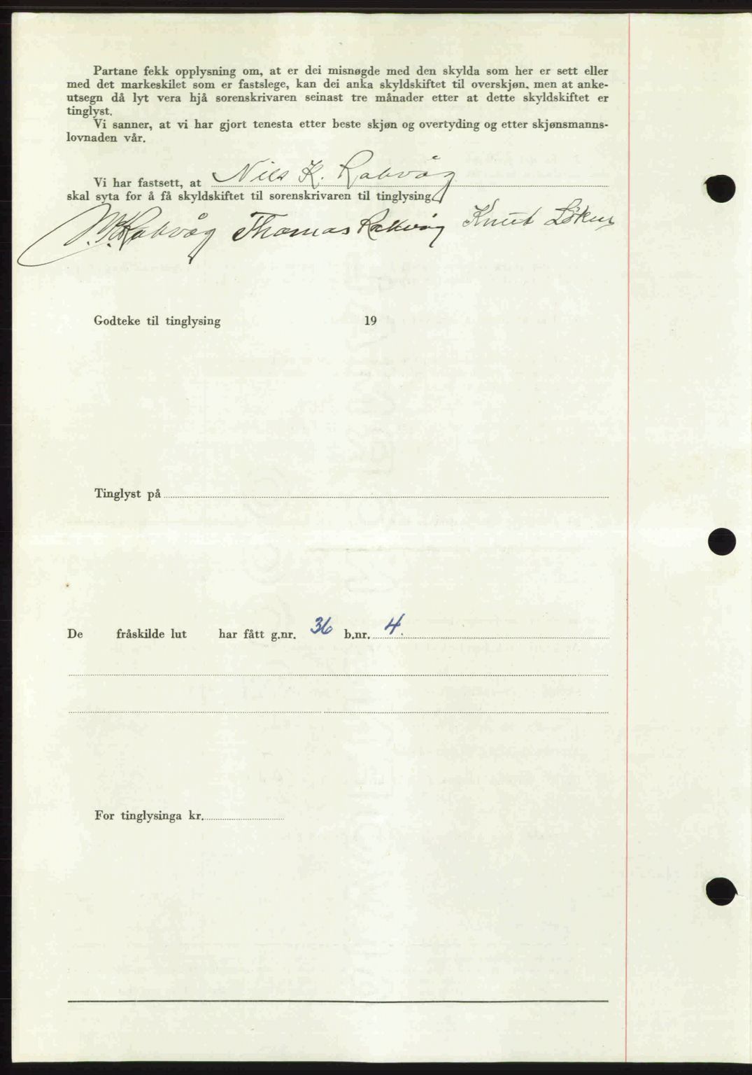 Romsdal sorenskriveri, AV/SAT-A-4149/1/2/2C: Mortgage book no. A34, 1950-1950, Diary no: : 2859/1950