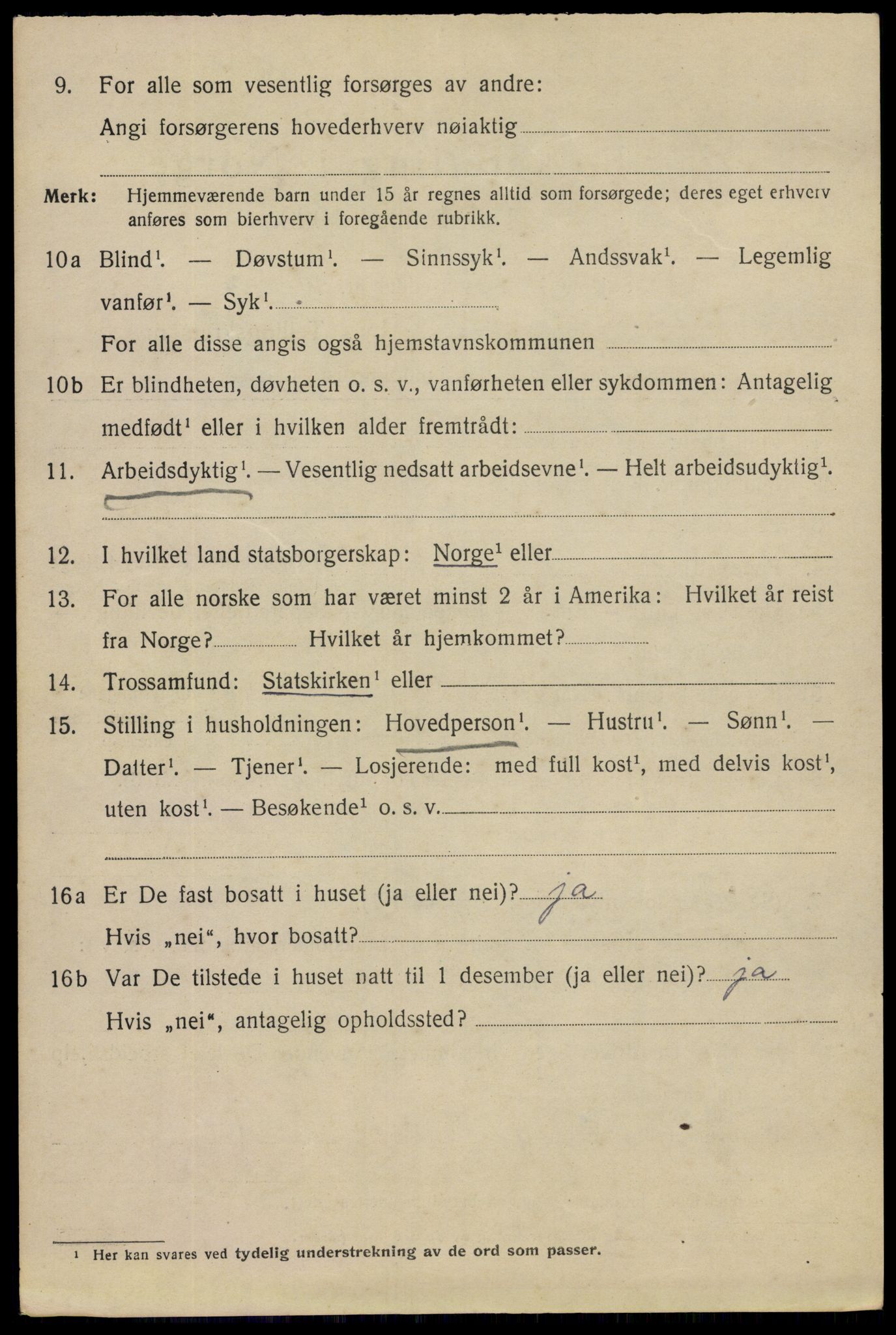 SAO, 1920 census for Moss, 1920, p. 7154