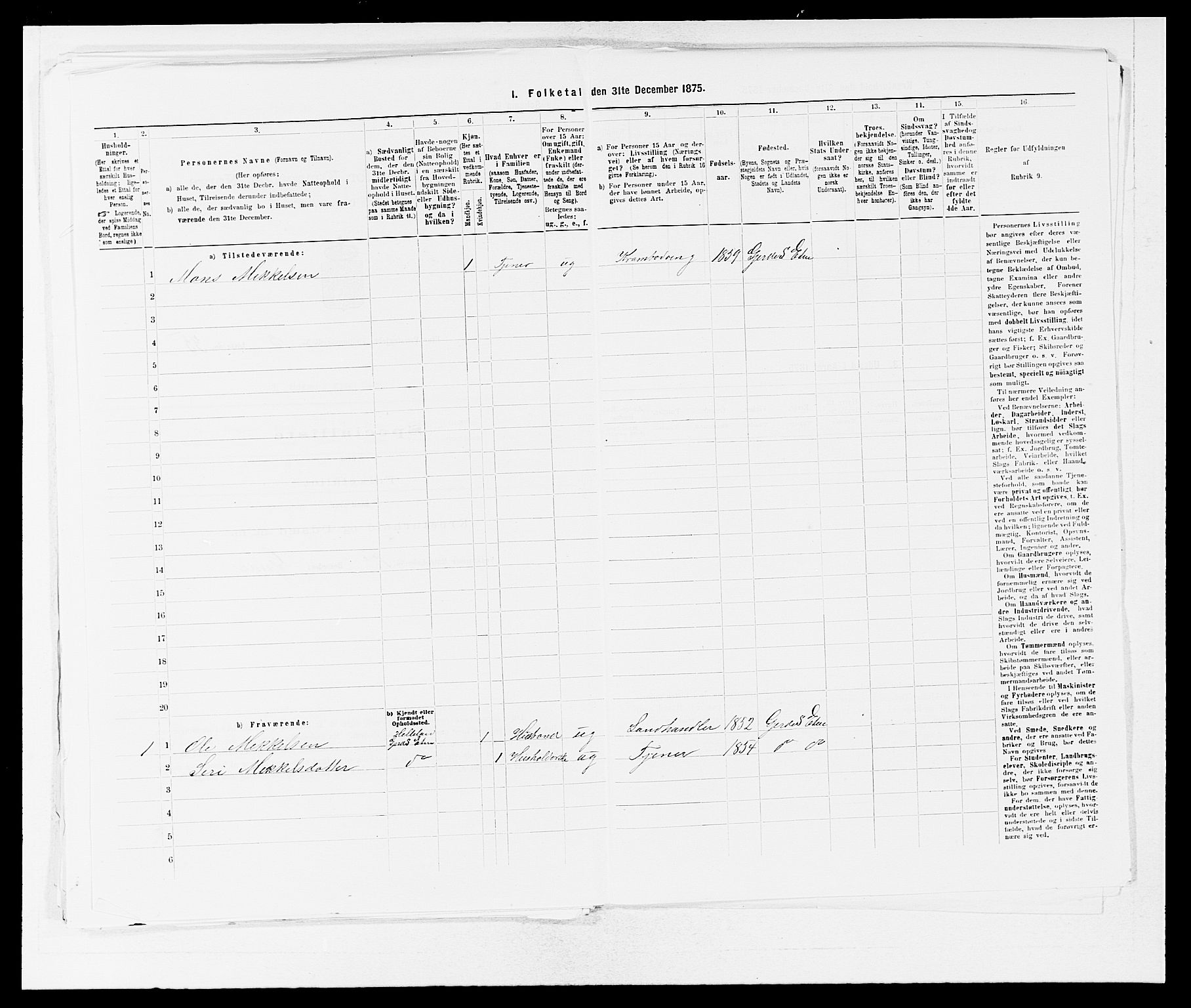 SAB, 1875 census for 1211P Etne, 1875, p. 902