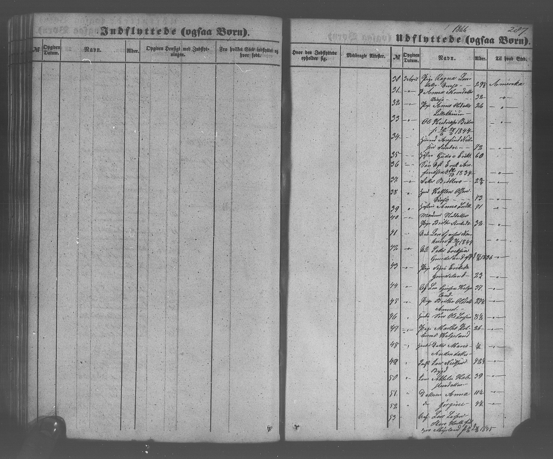 Voss sokneprestembete, SAB/A-79001/H/Haa: Parish register (official) no. A 20, 1855-1886, p. 287