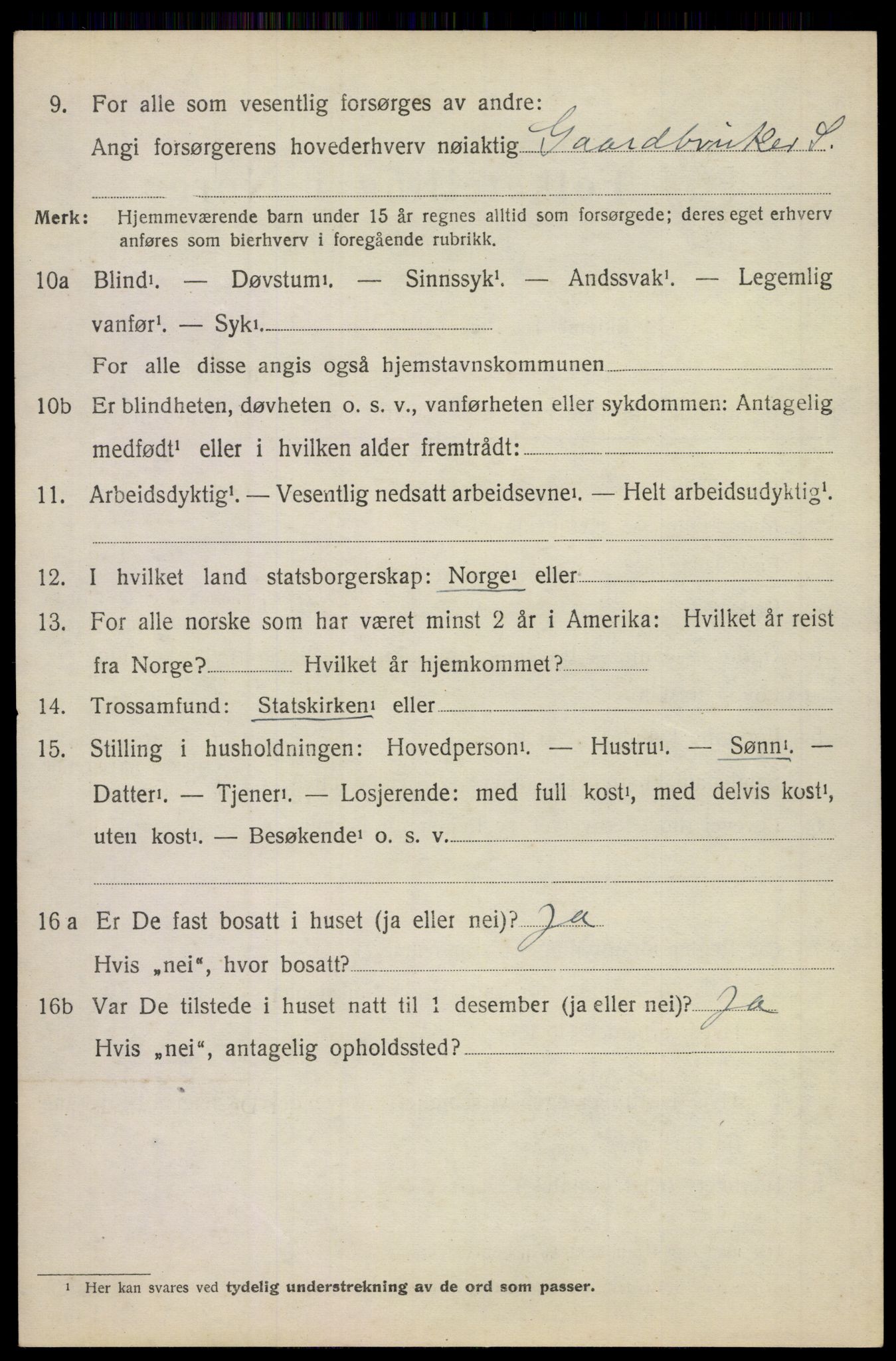 SAKO, 1920 census for Ramnes, 1920, p. 1985