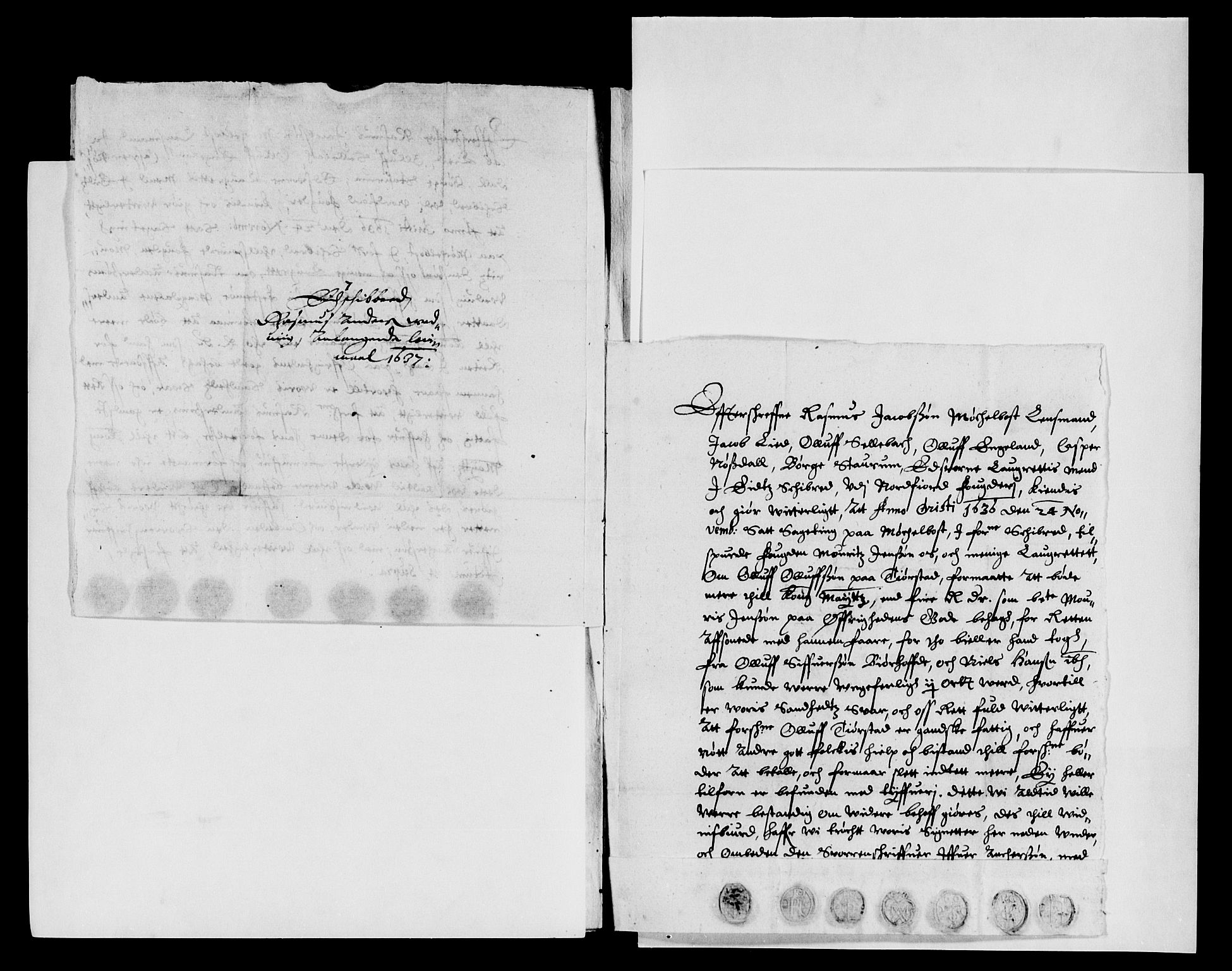 Rentekammeret inntil 1814, Reviderte regnskaper, Lensregnskaper, AV/RA-EA-5023/R/Rb/Rbt/L0073: Bergenhus len, 1636-1637