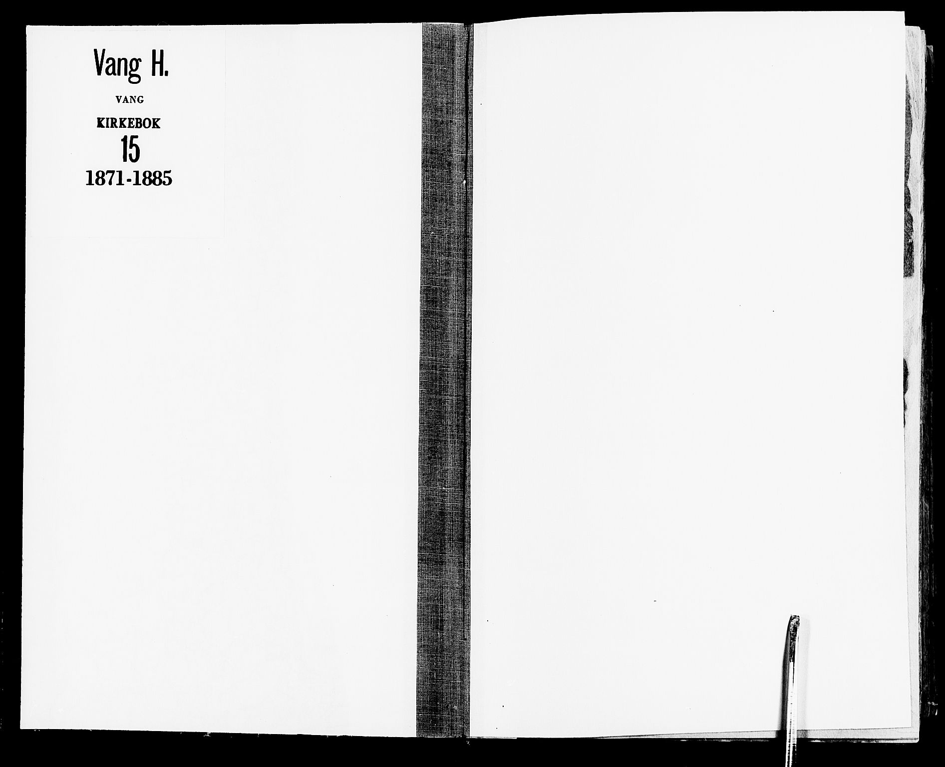 Vang prestekontor, Hedmark, SAH/PREST-008/H/Ha/Haa/L0015: Parish register (official) no. 15, 1871-1885