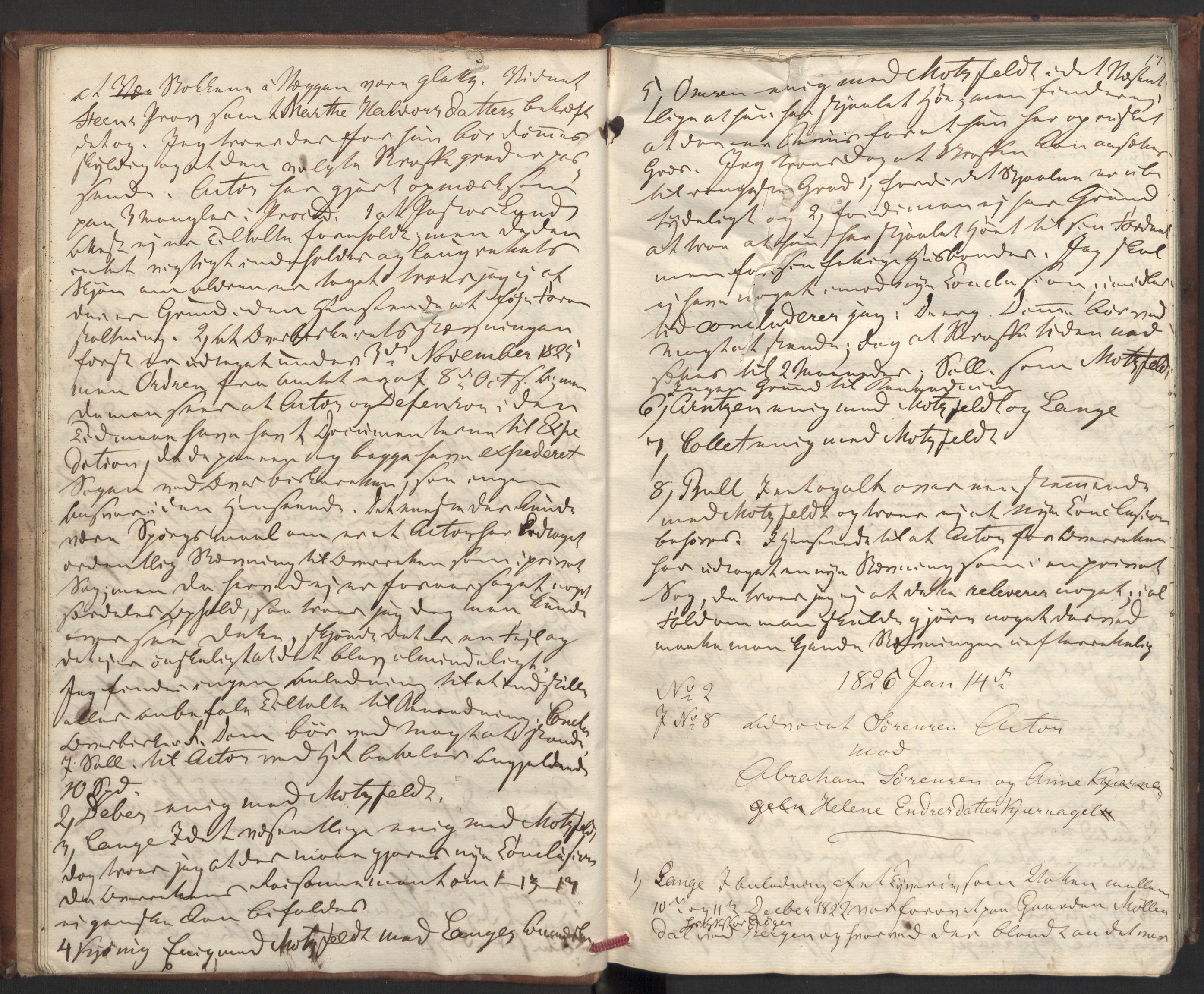 Høyesterett, AV/RA-S-1002/E/Eb/Eba/L0011/0002: Voteringsprotokoller / Voteringsprotokoll, 1825-1826, p. 16-17