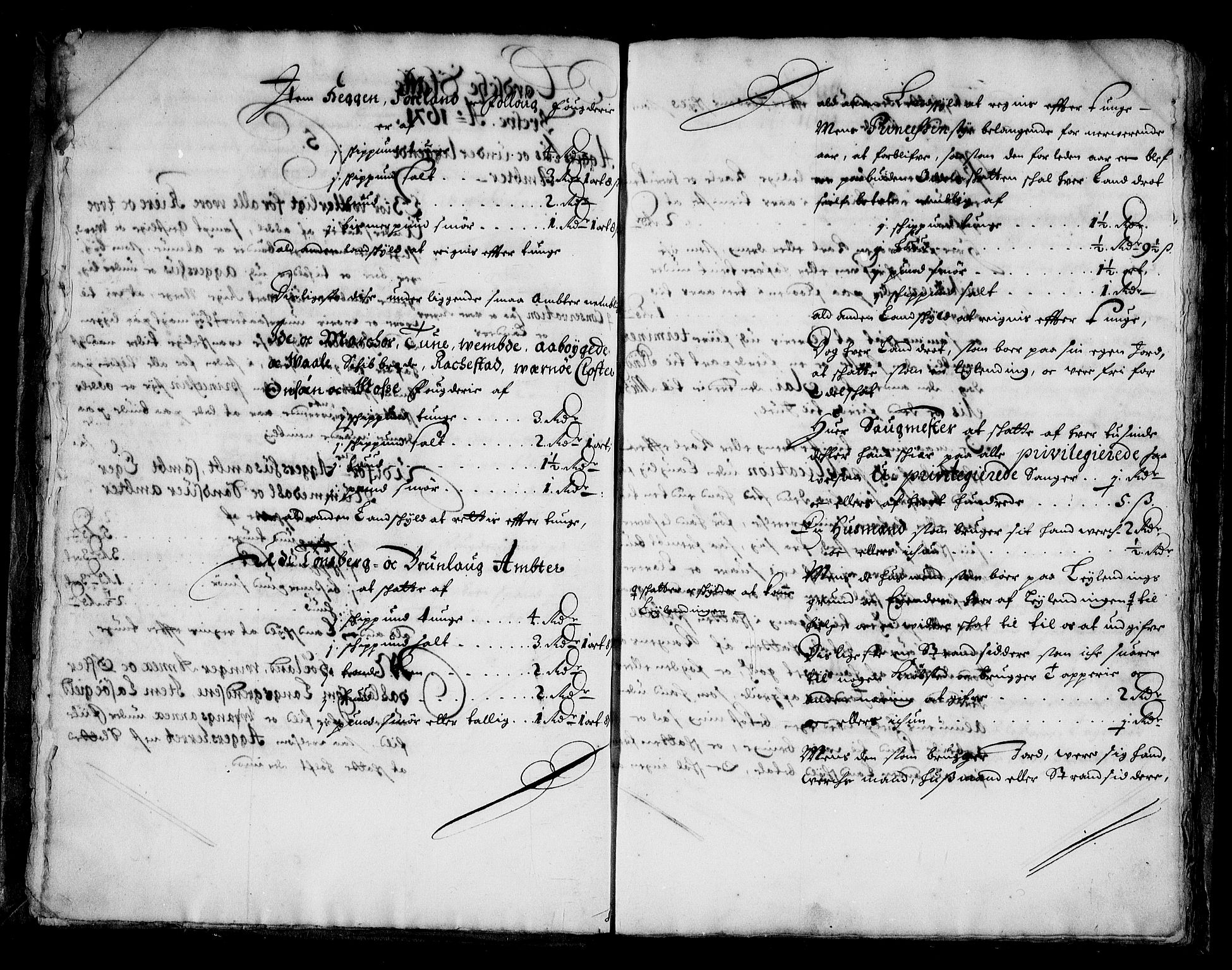 Stattholderembetet 1572-1771, AV/RA-EA-2870/Bc/L0002: Kopibok for skattebrev, 1668-1679