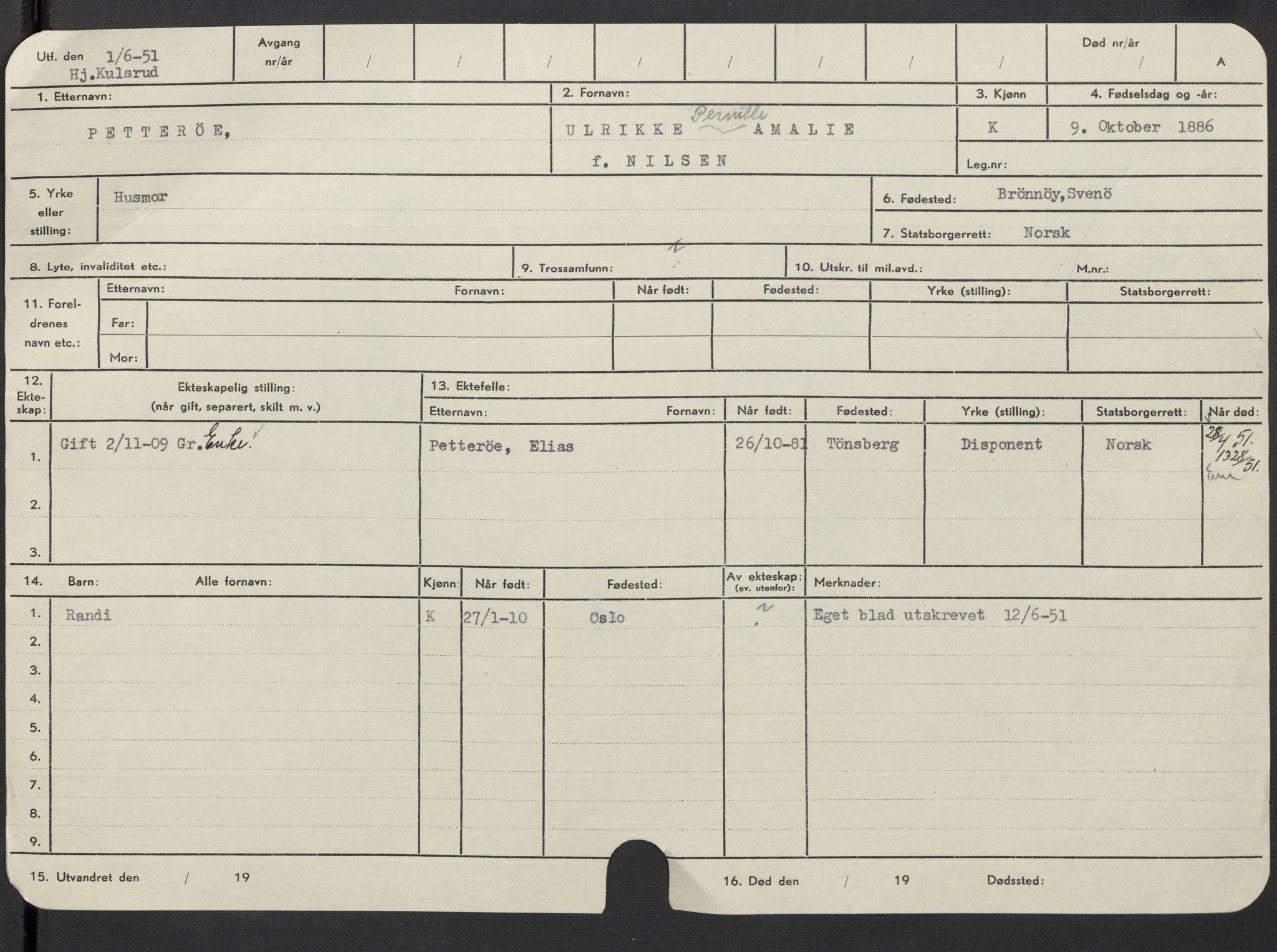 Oslo folkeregister, Registerkort, AV/SAO-A-11715/F/Fa/Fac/L0022: Kvinner, 1906-1914, p. 1077b