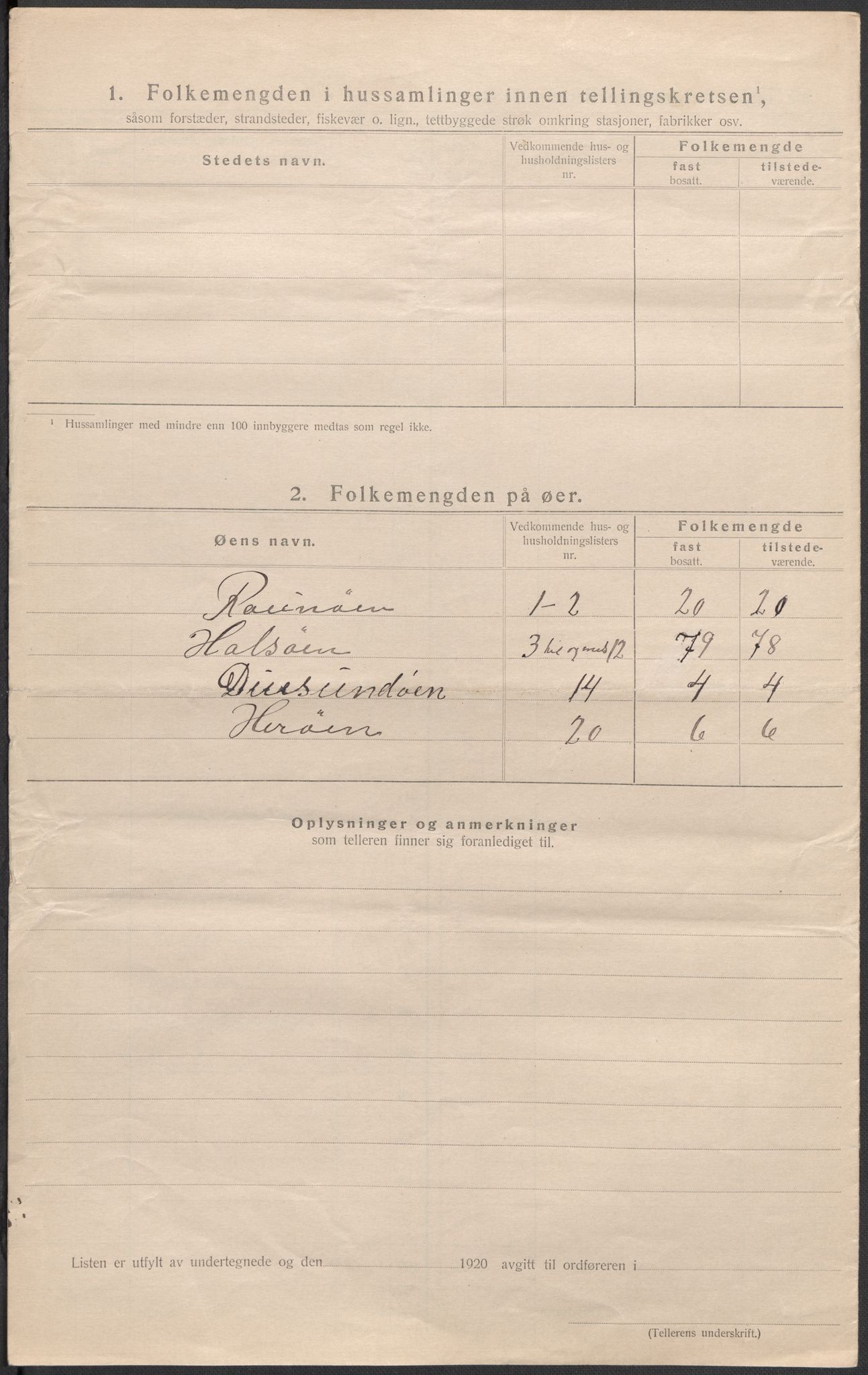 SAB, 1920 census for Masfjorden, 1920, p. 19