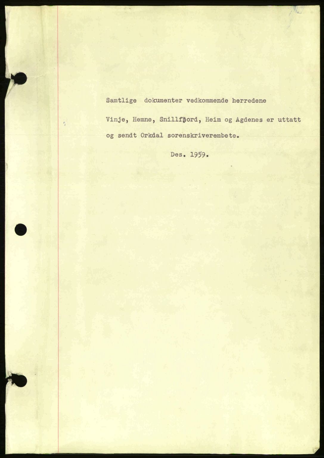 Hitra sorenskriveri, AV/SAT-A-0018/2/2C/2Ca: Mortgage book no. A2, 1943-1945