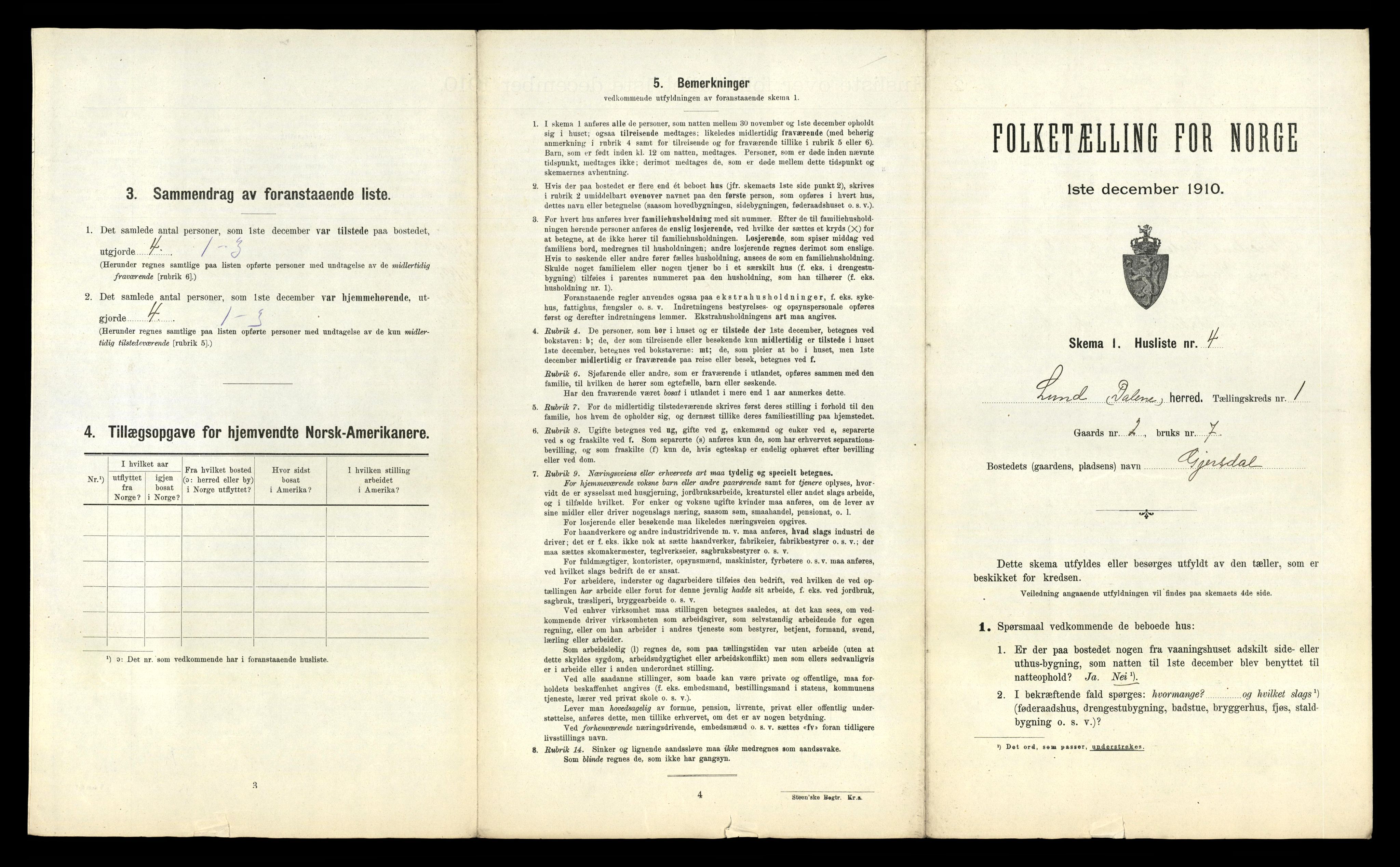 RA, 1910 census for Lund, 1910, p. 32