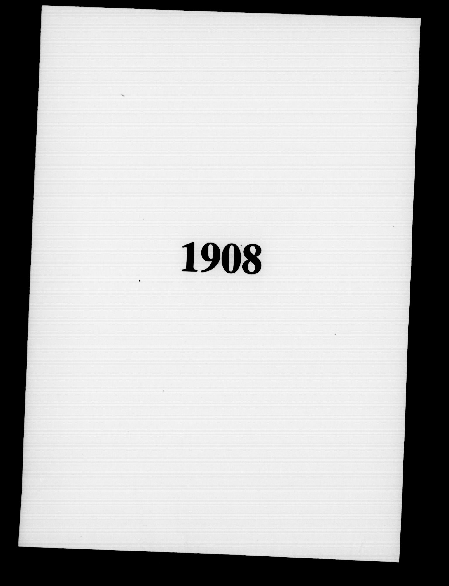Fattigvesenet, OBA/A-20045/Fb/L0027: Hjemstavnsregister, 1908, p. 1