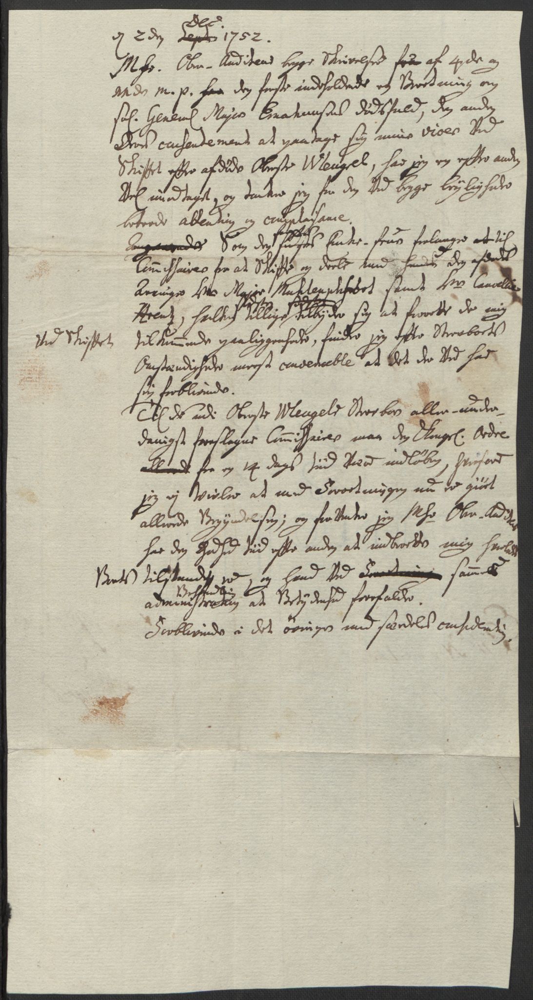 Forsvaret, Generalauditøren, AV/RA-RAFA-1772/F/Fj/Fja/L0038: --, 1744-1821, p. 226