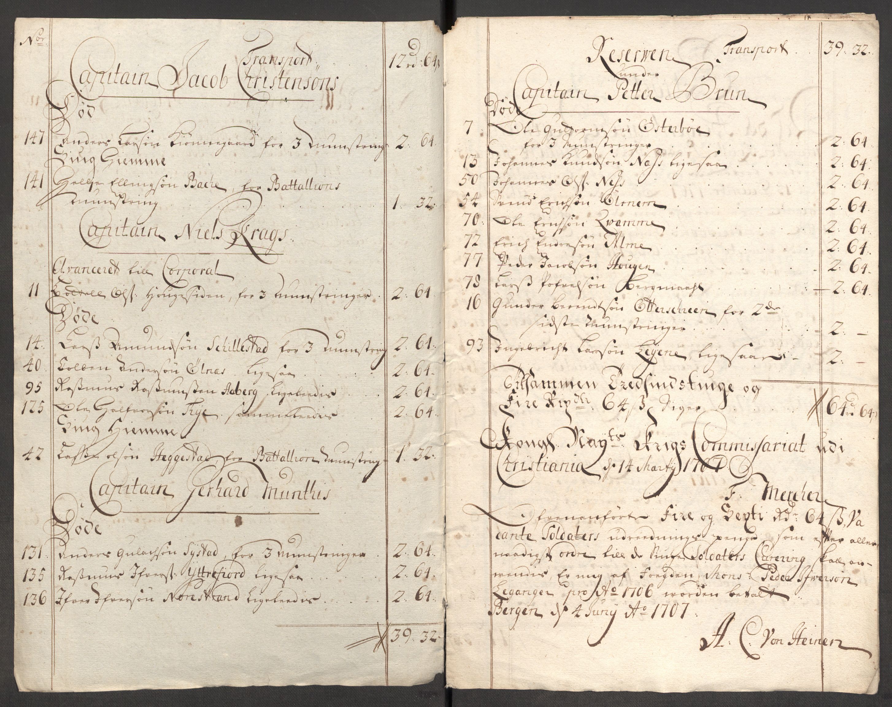 Rentekammeret inntil 1814, Reviderte regnskaper, Fogderegnskap, AV/RA-EA-4092/R52/L3315: Fogderegnskap Sogn, 1708, p. 434