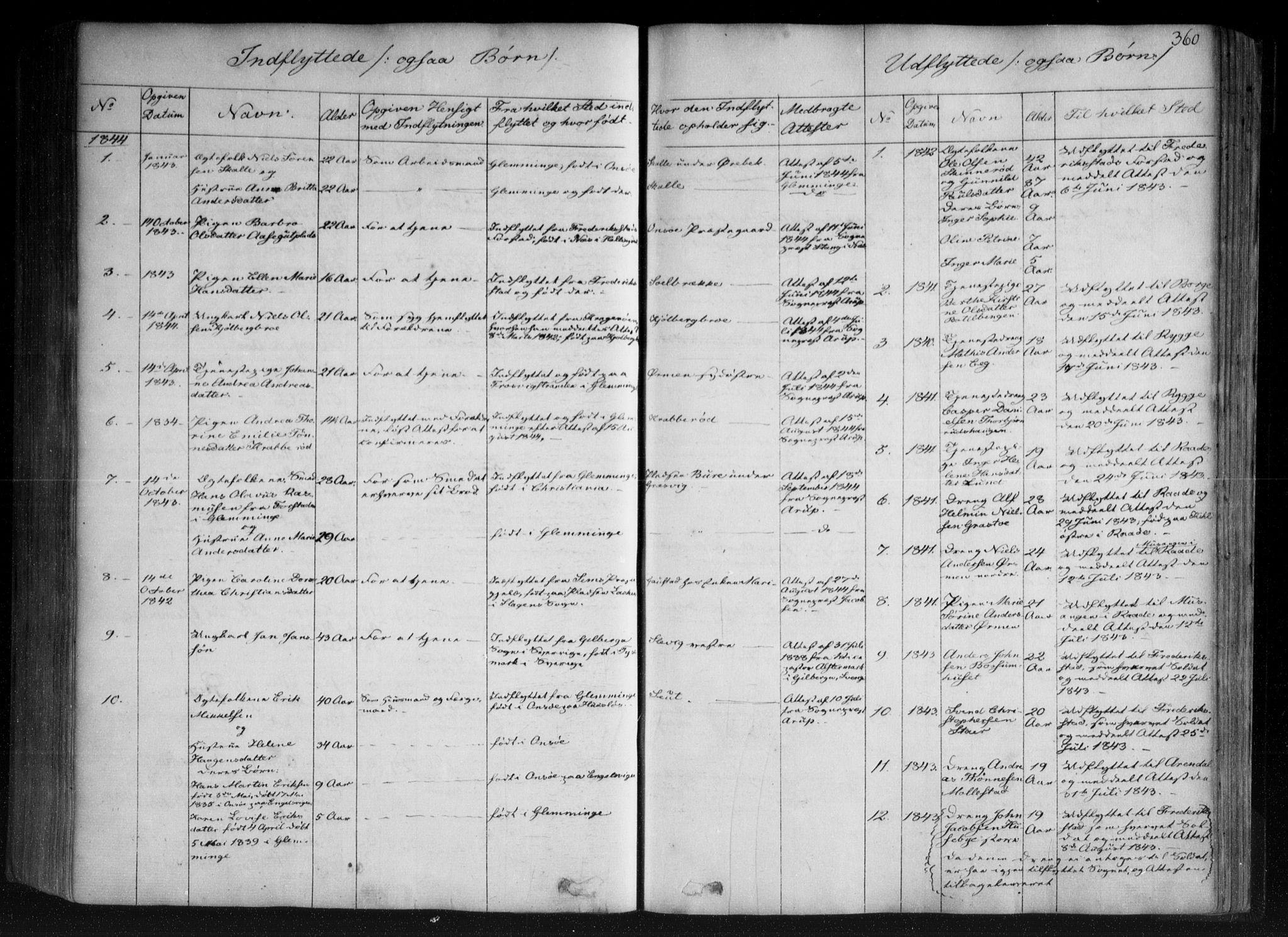 Onsøy prestekontor Kirkebøker, AV/SAO-A-10914/F/Fa/L0003: Parish register (official) no. I 3, 1841-1860, p. 360