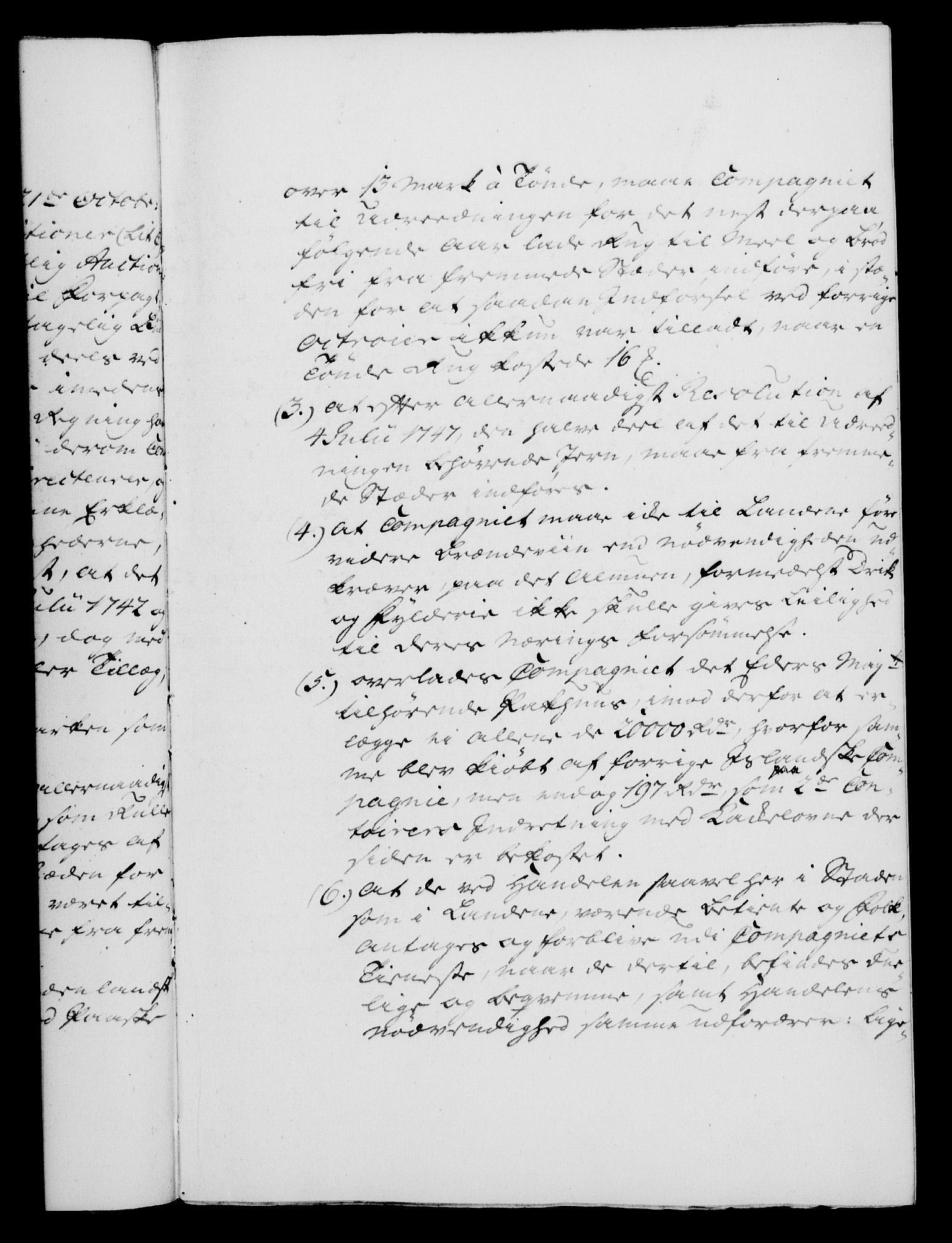 Rentekammeret, Kammerkanselliet, AV/RA-EA-3111/G/Gf/Gfa/L0045: Norsk relasjons- og resolusjonsprotokoll (merket RK 52.45), 1763, p. 261