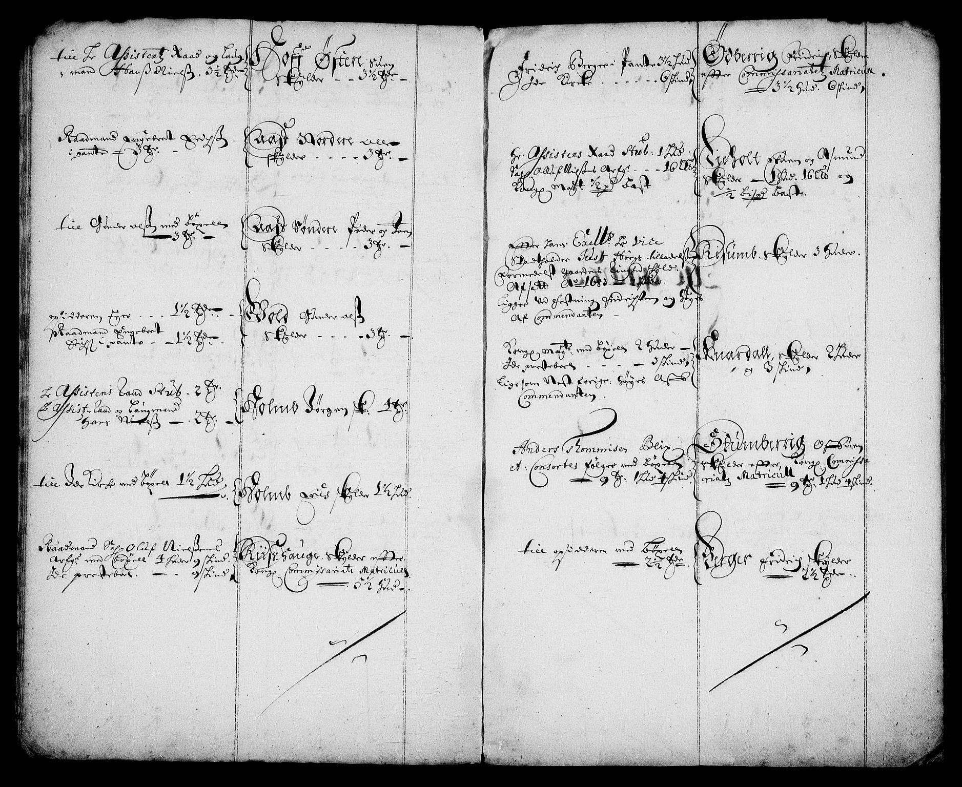 Rentekammeret inntil 1814, Realistisk ordnet avdeling, RA/EA-4070/N/Na/L0005/0005: [XI j]: Forskjellige jordebøker fra 1600-tallet: / Leilendingsgårder i Idd og Marker, 1688