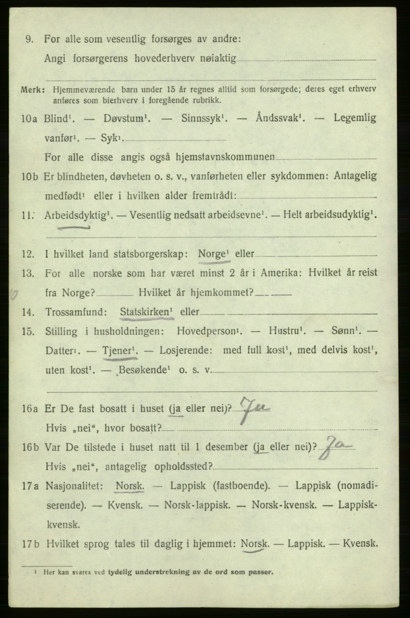 SATØ, 1920 census for Måsøy, 1920, p. 1199