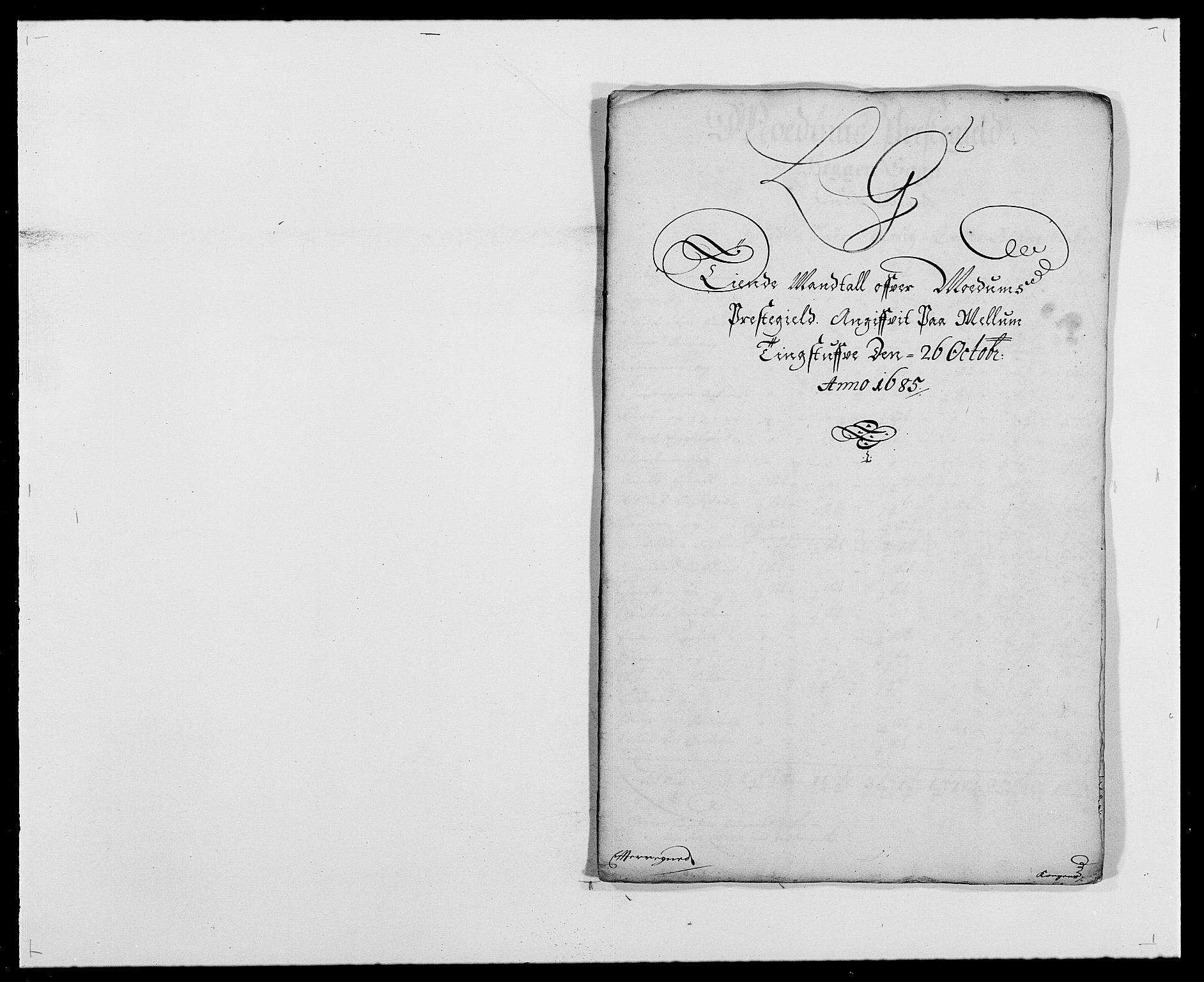 Rentekammeret inntil 1814, Reviderte regnskaper, Fogderegnskap, RA/EA-4092/R25/L1678: Fogderegnskap Buskerud, 1685-1686, p. 125