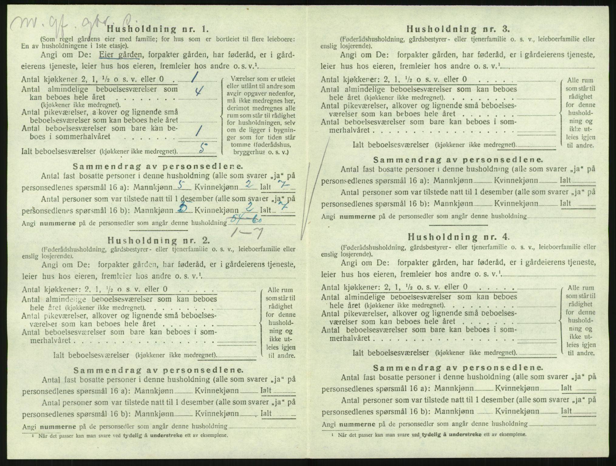 SAKO, 1920 census for Hedrum, 1920, p. 1618