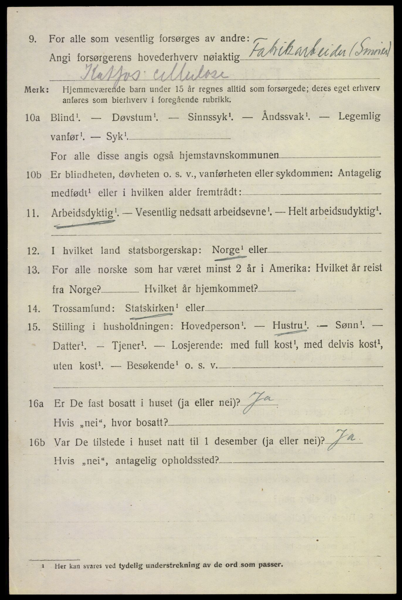 SAKO, 1920 census for Modum, 1920, p. 15544