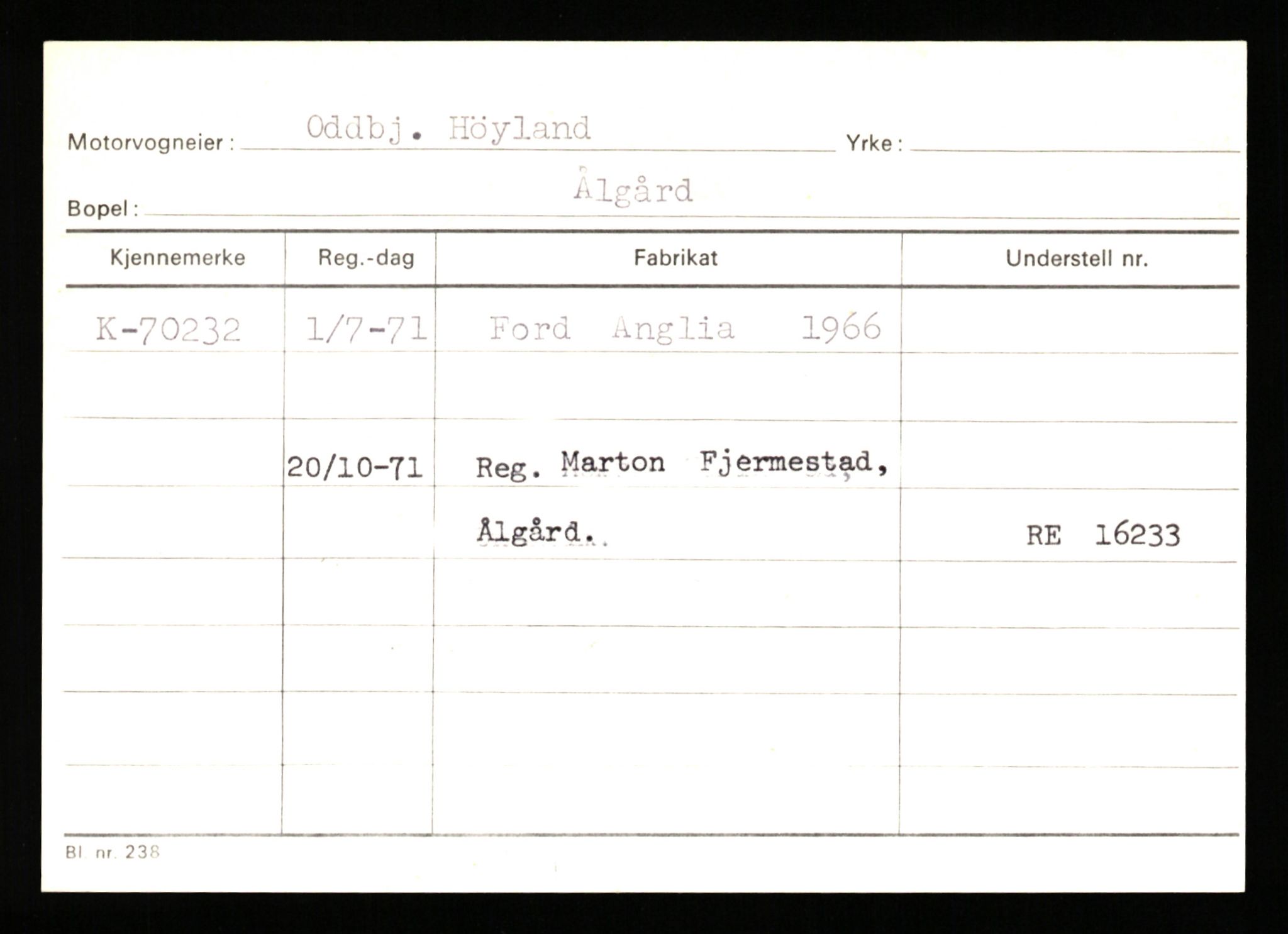 Stavanger trafikkstasjon, SAST/A-101942/0/G/L0008: Registreringsnummer: 67519 - 84533, 1930-1971, p. 349