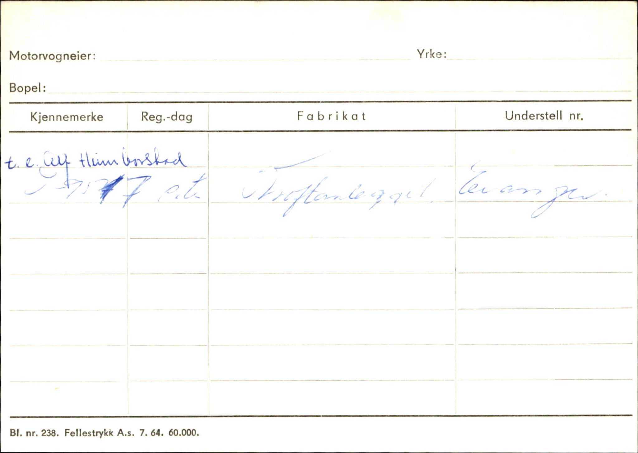 Statens vegvesen, Sogn og Fjordane vegkontor, AV/SAB-A-5301/4/F/L0131: Eigarregister Høyanger P-Å. Stryn S-Å, 1945-1975, p. 218