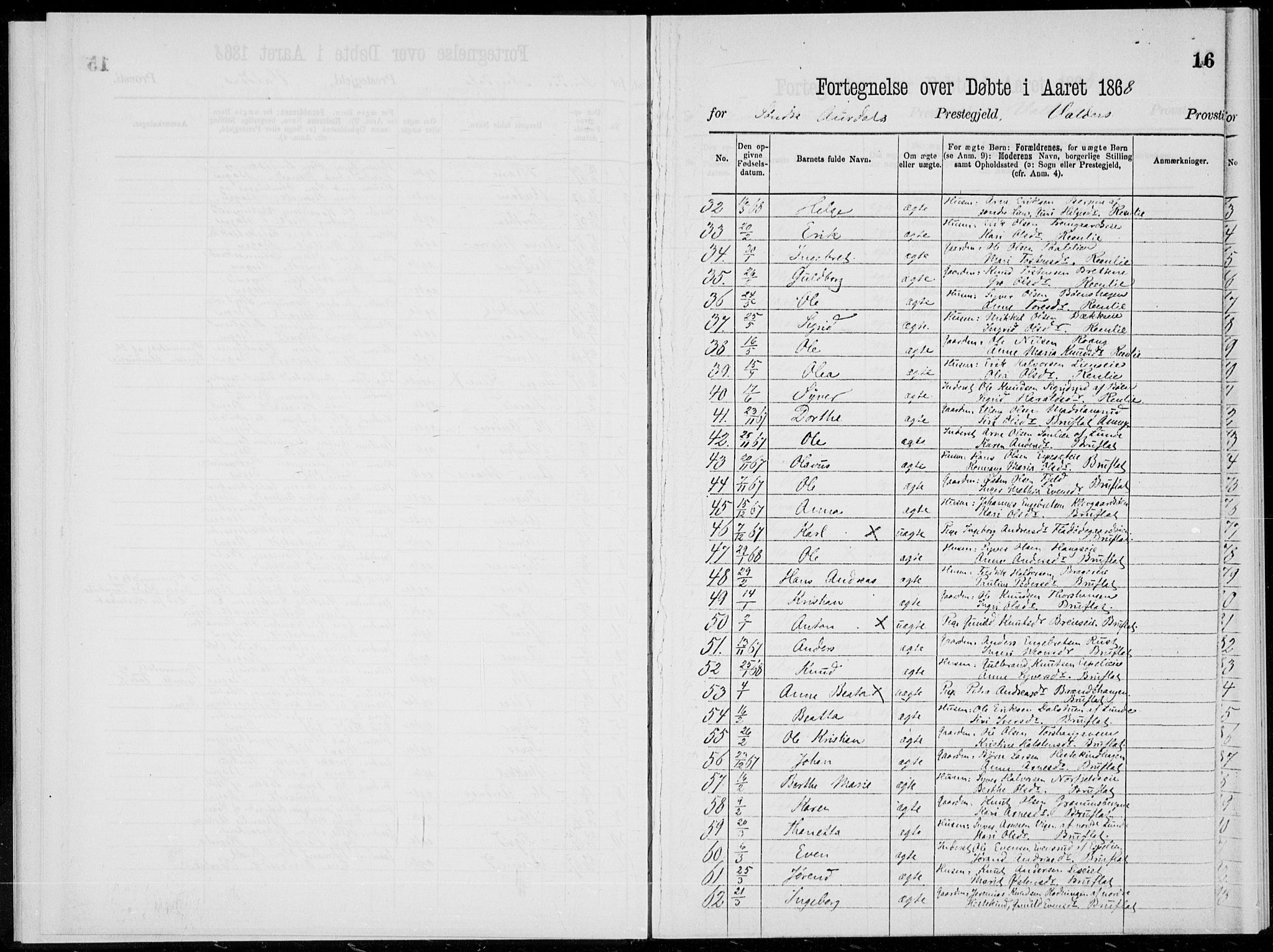 Sør-Aurdal prestekontor, AV/SAH-PREST-128/H/Ha/Haa/L0000: Parish register (official), 1866-1872, p. 16