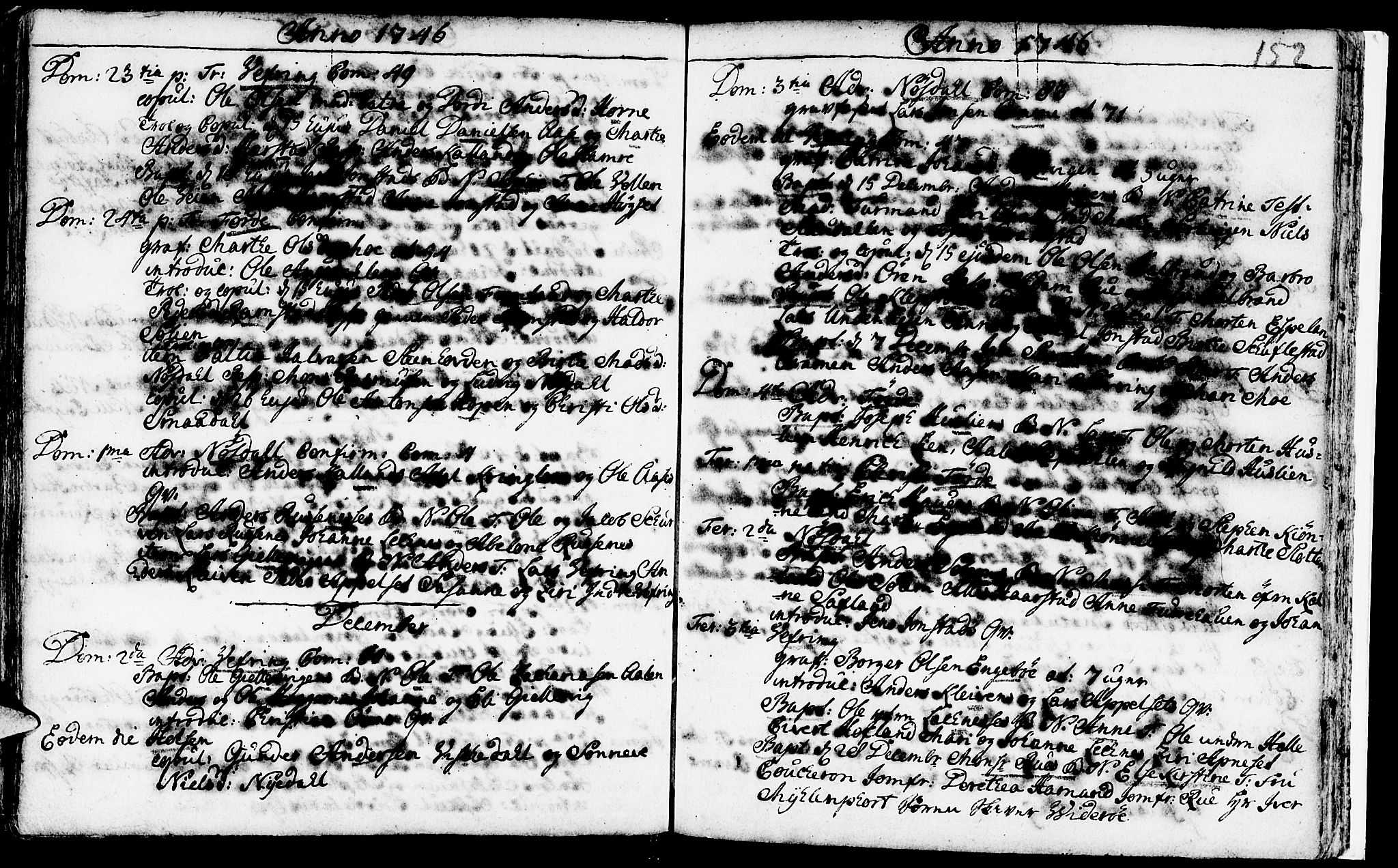 Førde sokneprestembete, SAB/A-79901/H/Haa/Haaa/L0002: Parish register (official) no. A 2, 1728-1748, p. 152