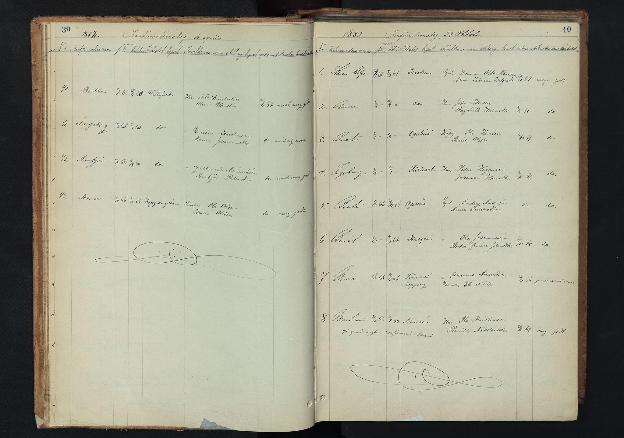 Stor-Elvdal prestekontor, AV/SAH-PREST-052/H/Ha/Hab/L0002: Parish register (copy) no. 2, 1860-1894, p. 39-40