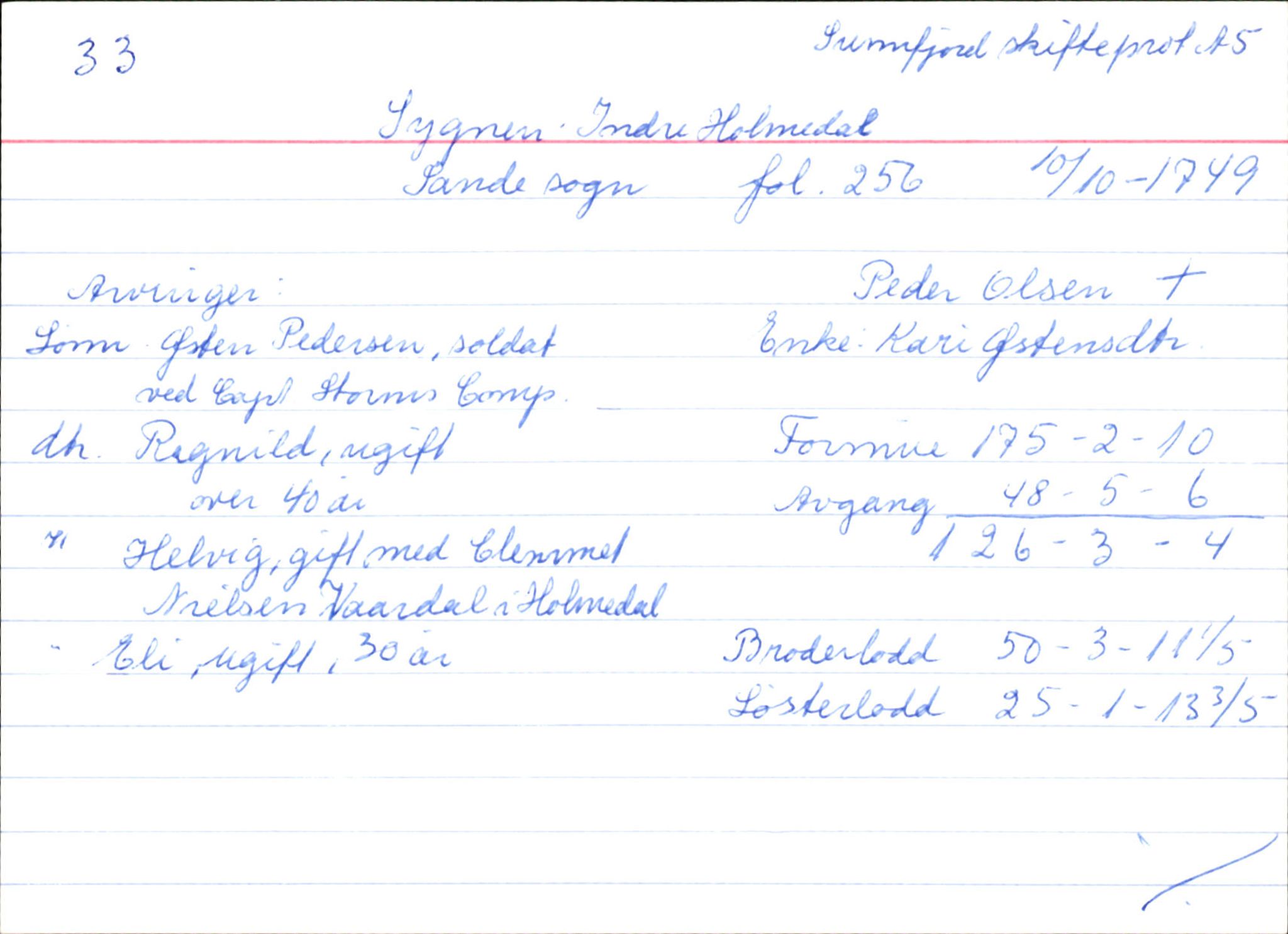 Skiftekort ved Statsarkivet i Bergen, SAB/SKIFTEKORT/003/L0003: Skifteprotokoll nr. 4-5, 1737-1751, p. 843