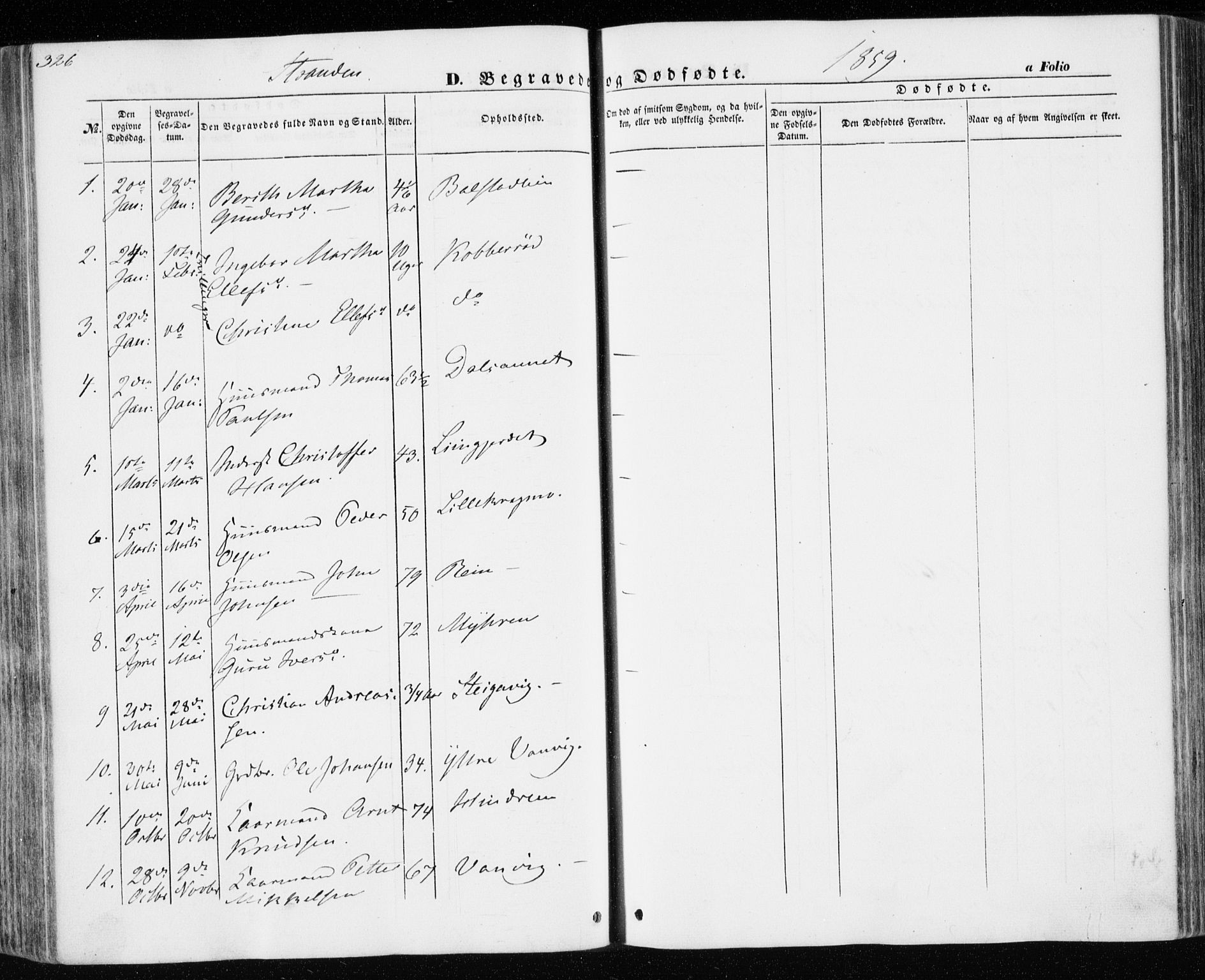 Ministerialprotokoller, klokkerbøker og fødselsregistre - Nord-Trøndelag, SAT/A-1458/701/L0008: Parish register (official) no. 701A08 /2, 1854-1863, p. 326