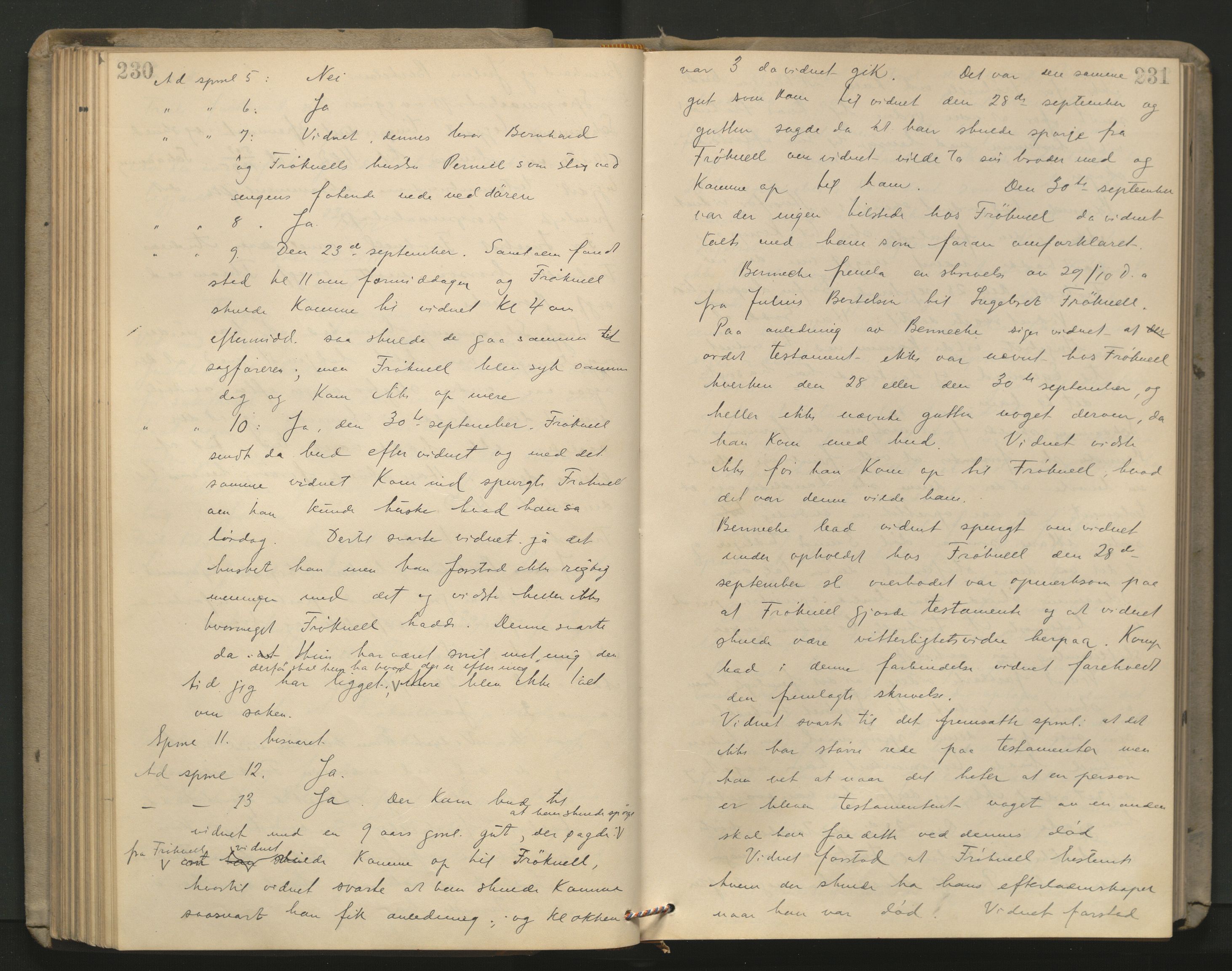 Dalane sorenskriveri, AV/SAST-A-100309/001/3/30/30BA/L0009: TINGBOK, 1911-1916, p. 230-231