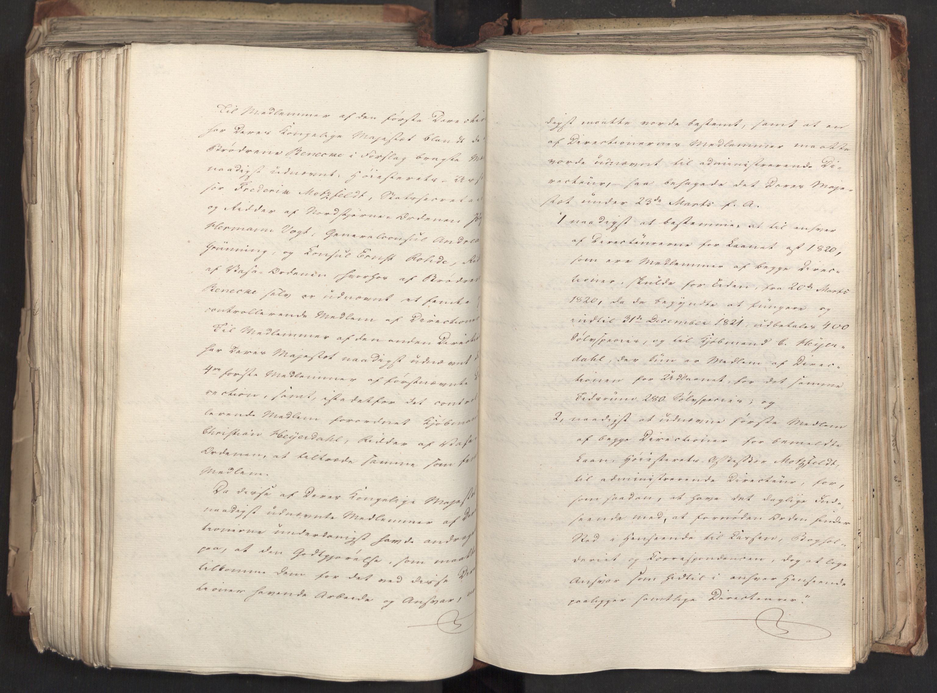 Statsrådsavdelingen i Stockholm, AV/RA-S-1003/D/Da/L0033: Regjeringsinnstillinger nr. 1-274, 1823, p. 489